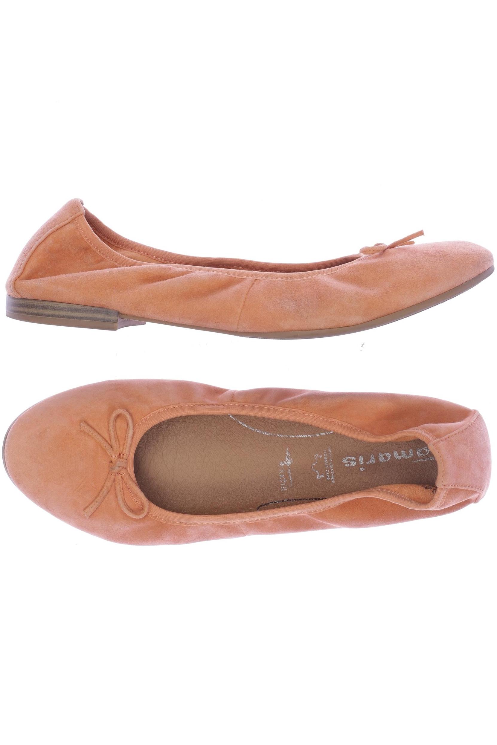 

Tamaris Damen Ballerinas, orange, Gr. 41