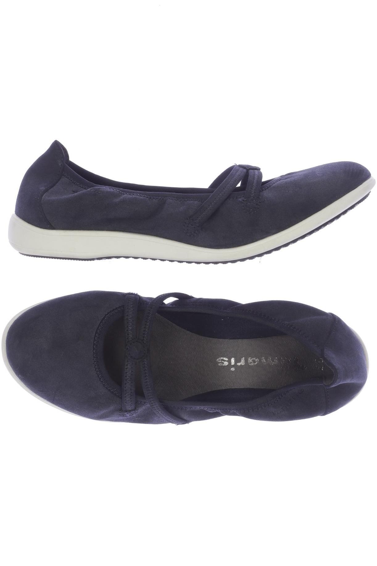 

Tamaris Damen Ballerinas, marineblau, Gr. 37