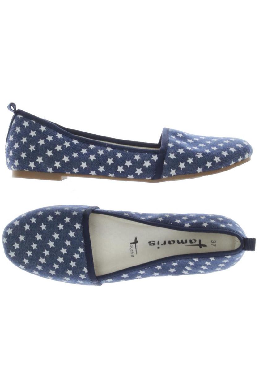 

Tamaris Damen Ballerinas, blau, Gr. 37
