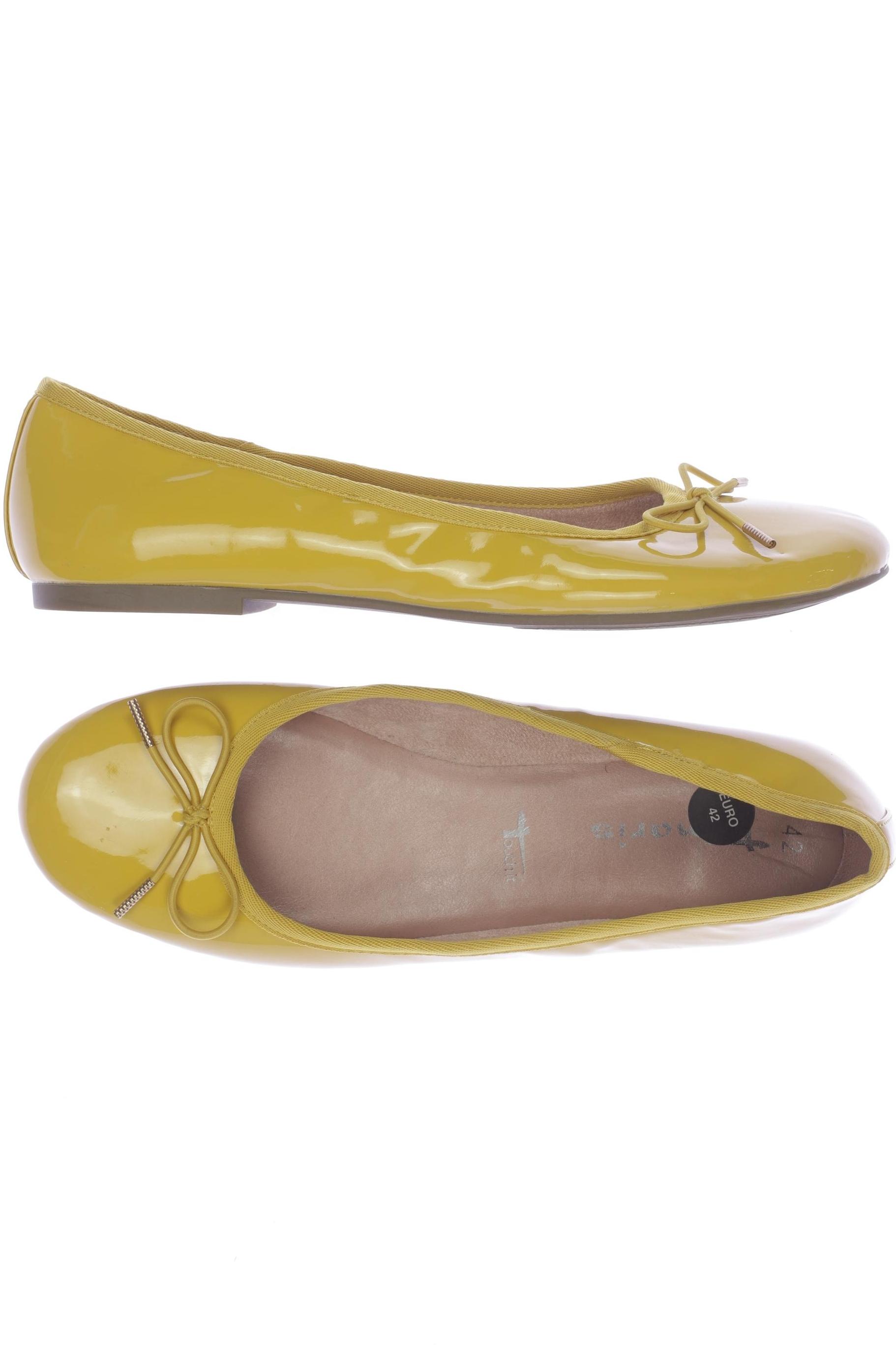 

Tamaris Damen Ballerinas, gelb, Gr. 42