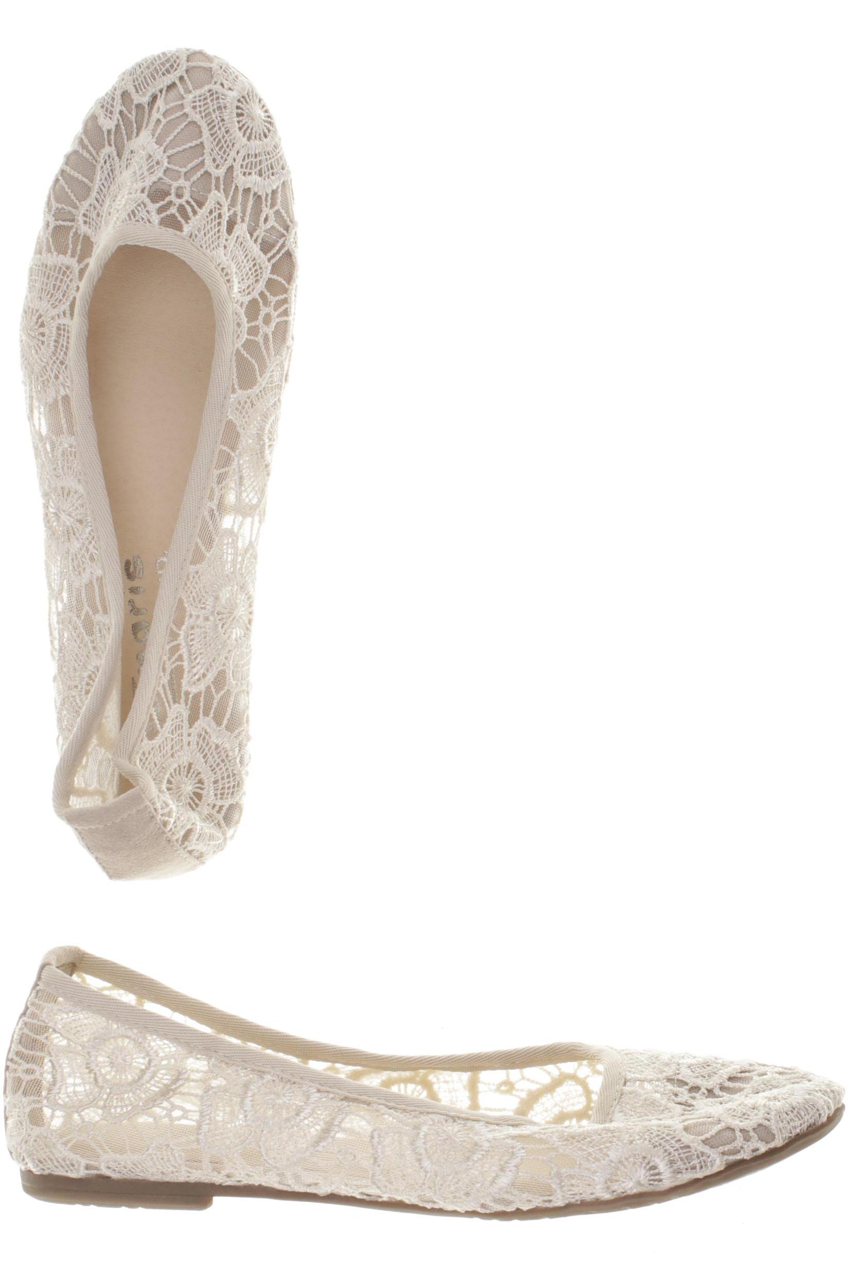 

Tamaris Damen Ballerinas, beige, Gr. 38