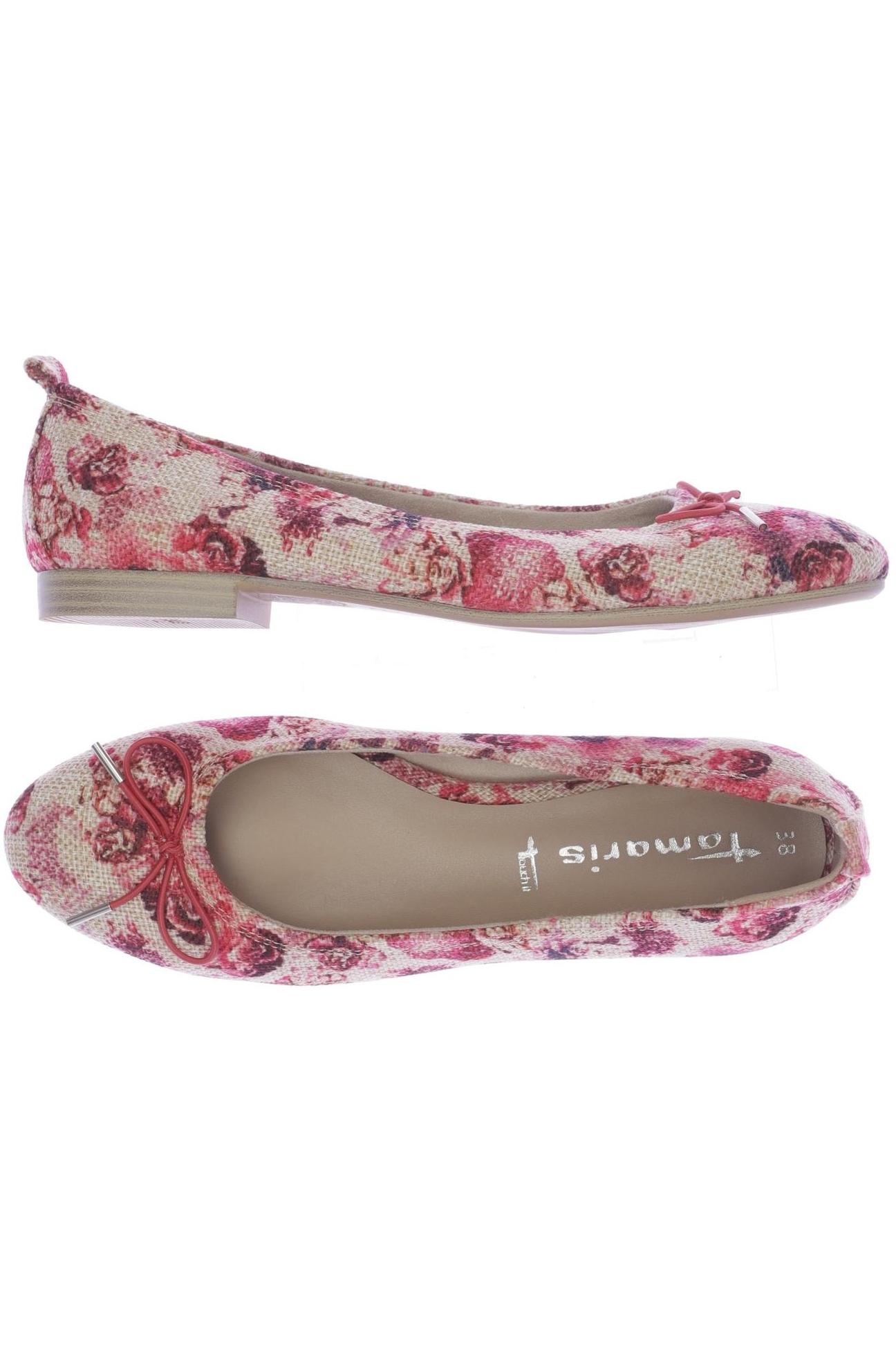 

Tamaris Damen Ballerinas, pink, Gr. 38