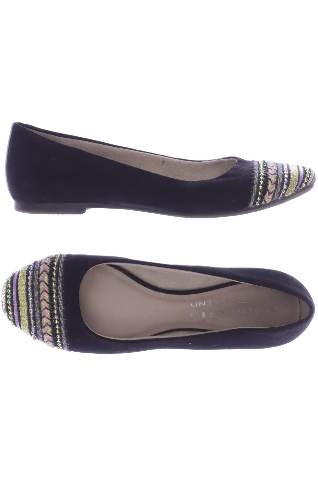 

Tamaris Damen Ballerinas, schwarz