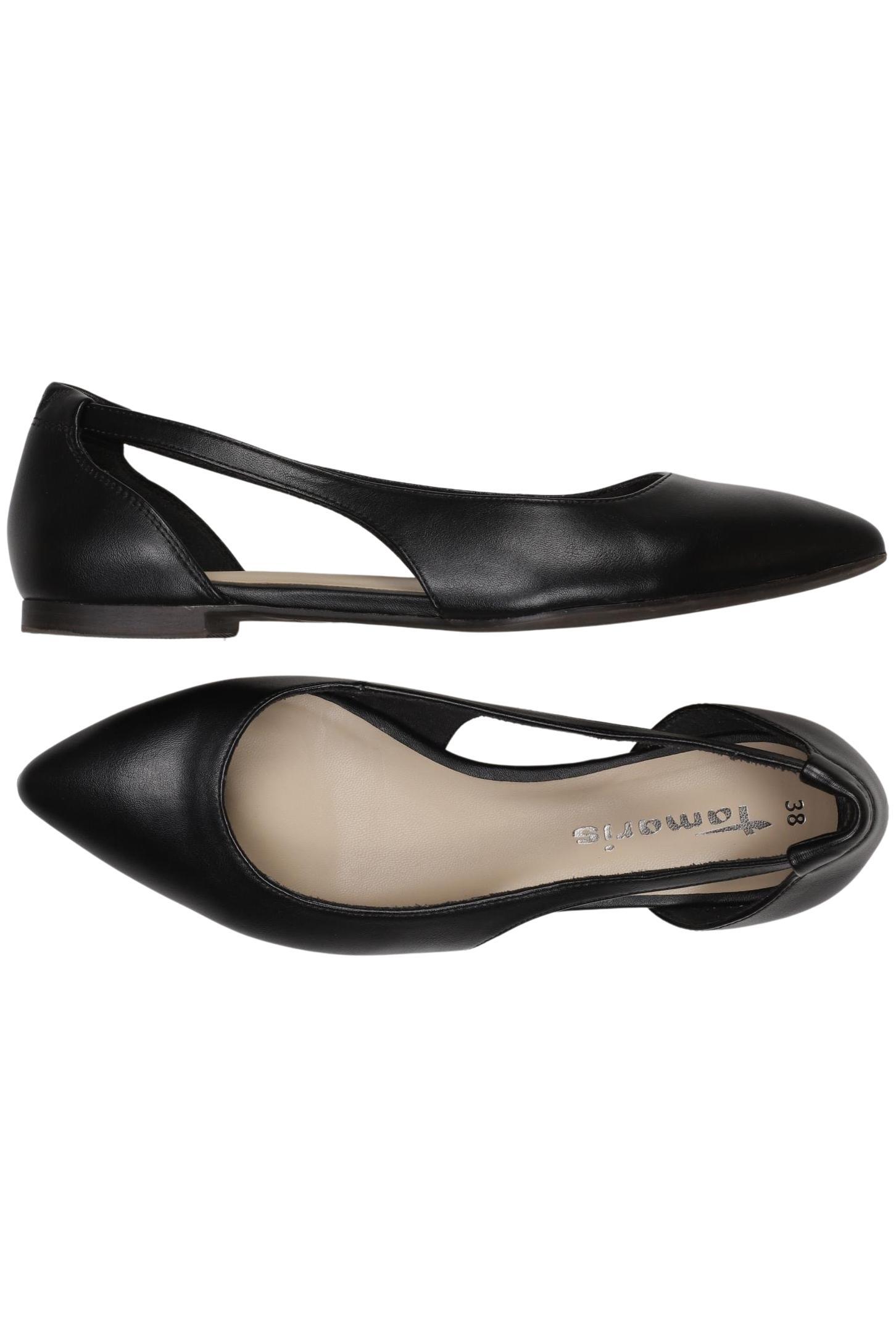 

Tamaris Damen Ballerinas, schwarz, Gr. 38