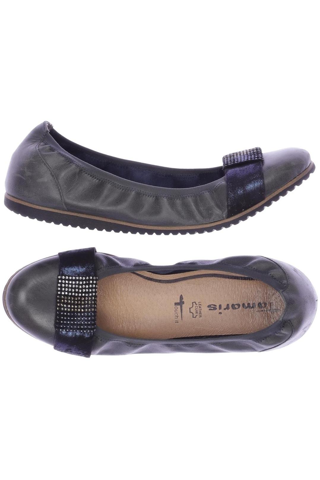 

Tamaris Damen Ballerinas, grau, Gr. 39