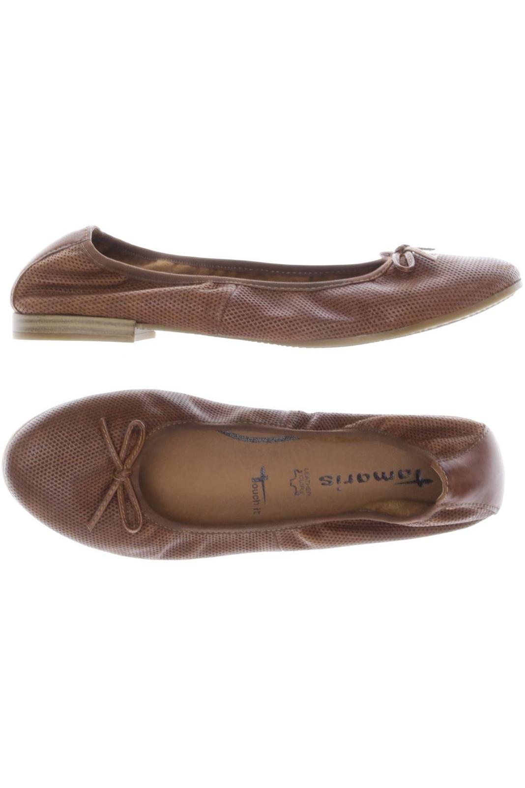 

Tamaris Damen Ballerinas, braun, Gr. 39