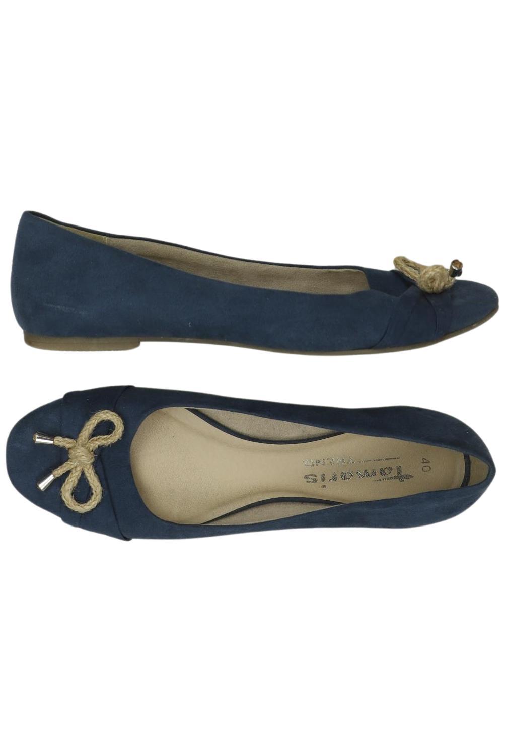 

Tamaris Damen Ballerinas, marineblau, Gr. 40