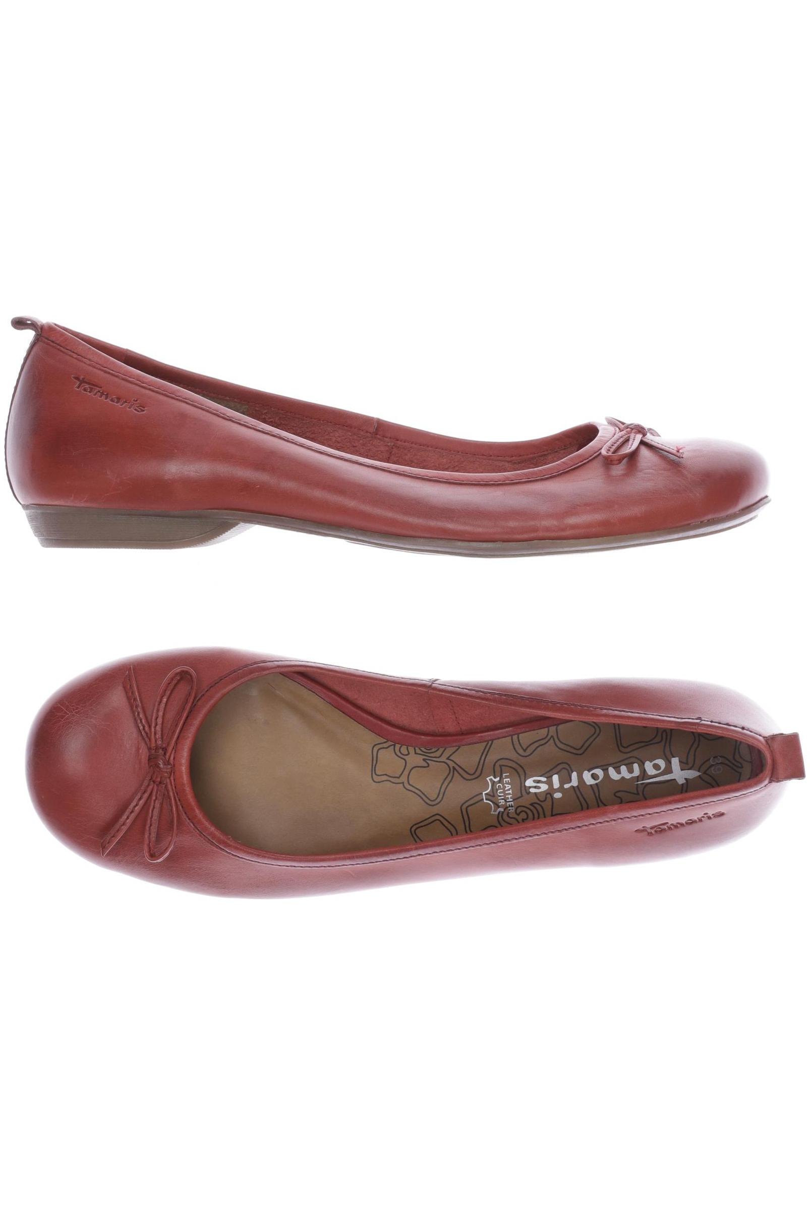 

Tamaris Damen Ballerinas, rot, Gr. 39