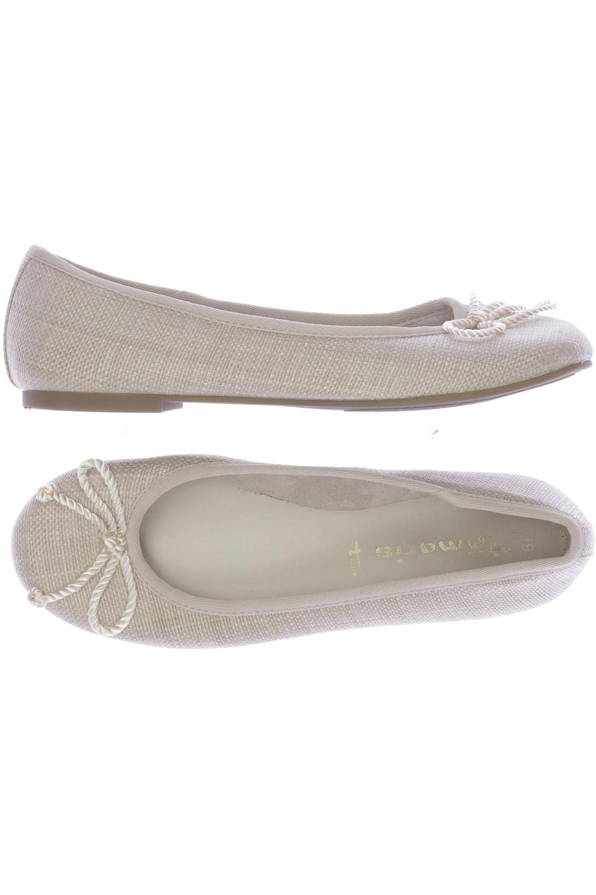 

Tamaris Damen Ballerinas, beige, Gr. 39