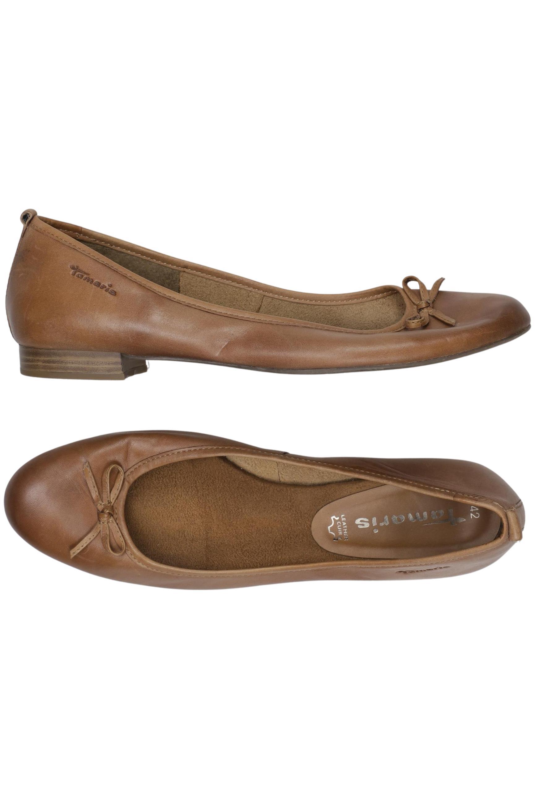 

Tamaris Damen Ballerinas, braun, Gr. 42