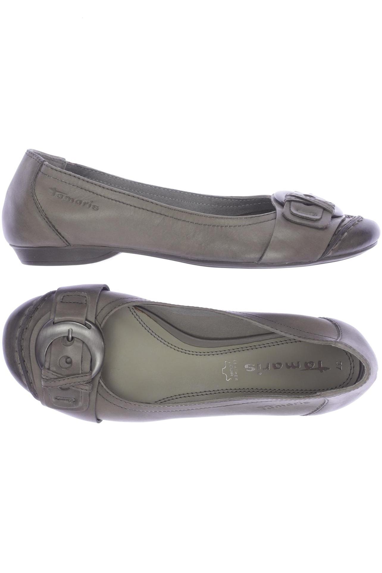 

Tamaris Damen Ballerinas, grau, Gr. 37