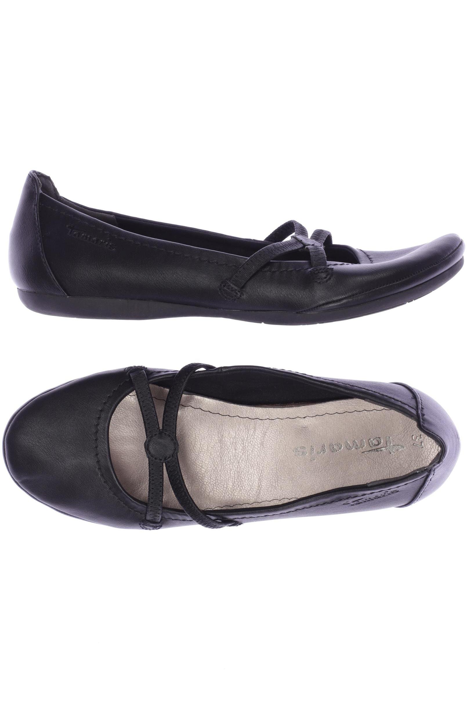 

Tamaris Damen Ballerinas, schwarz, Gr. 37
