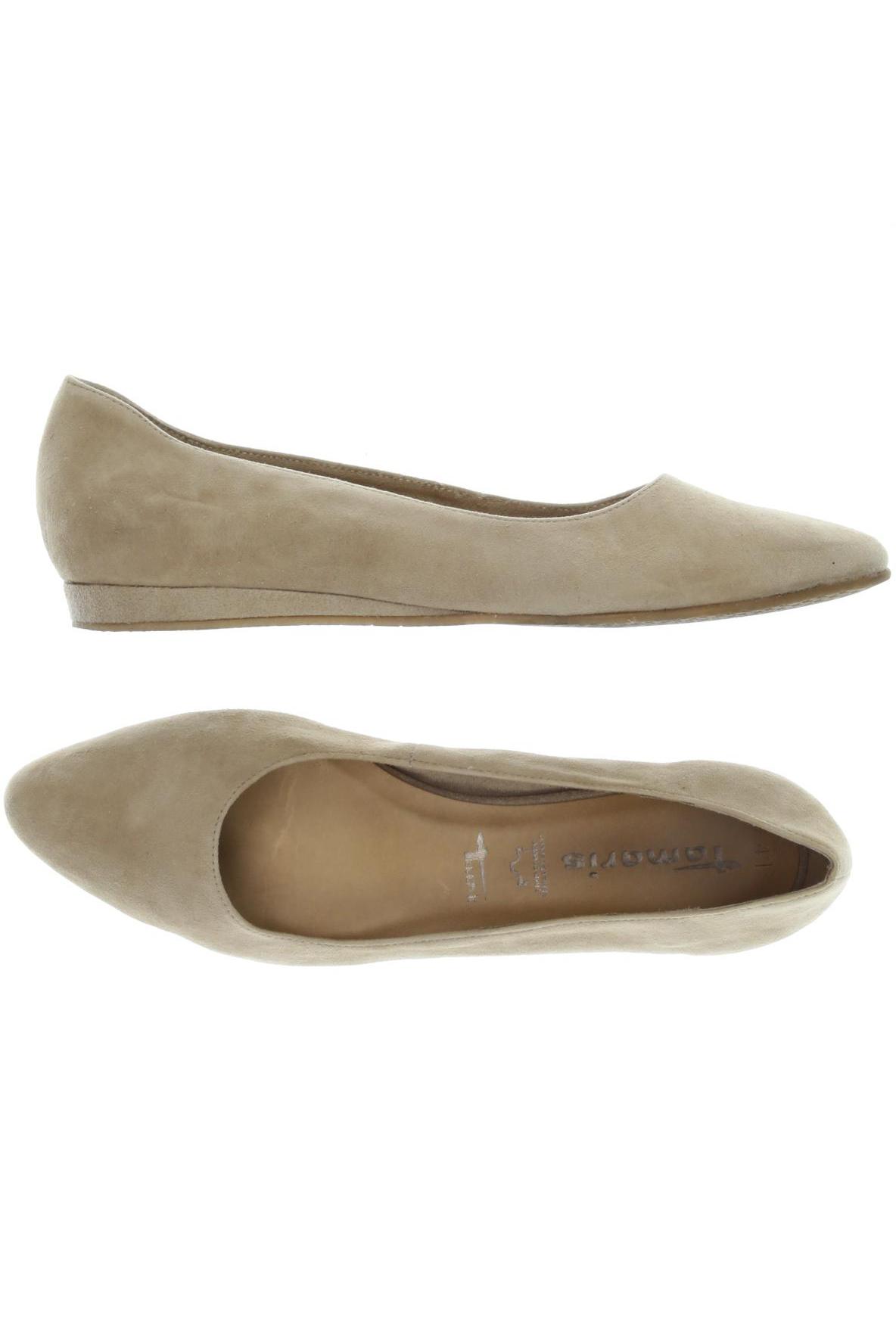 

Tamaris Damen Ballerinas, beige, Gr. 41