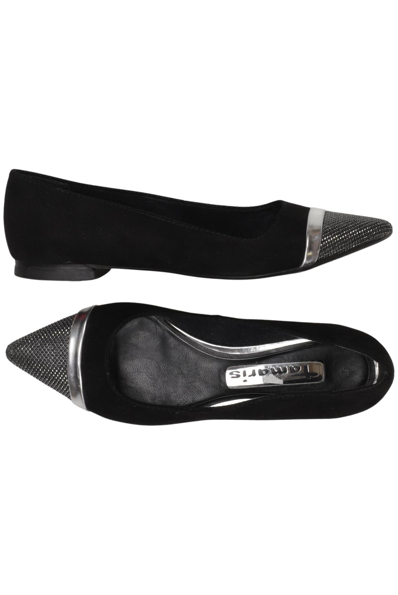 

Tamaris Damen Ballerinas, schwarz, Gr. 37