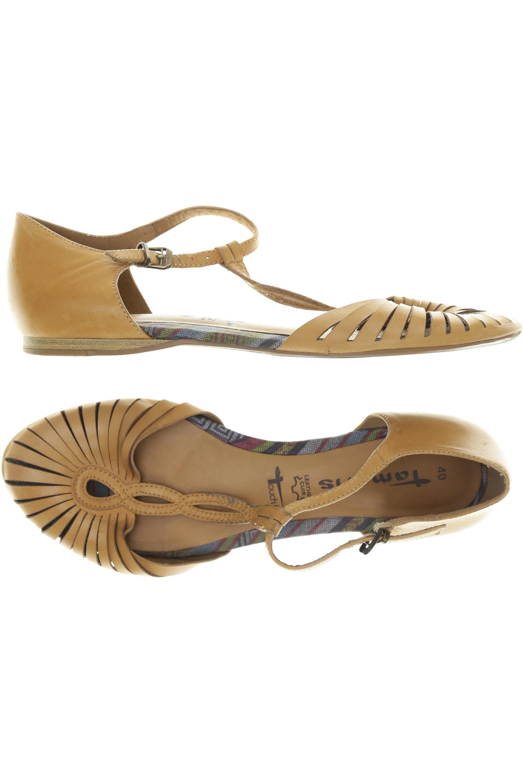 

Tamaris Damen Ballerinas, beige, Gr. 40
