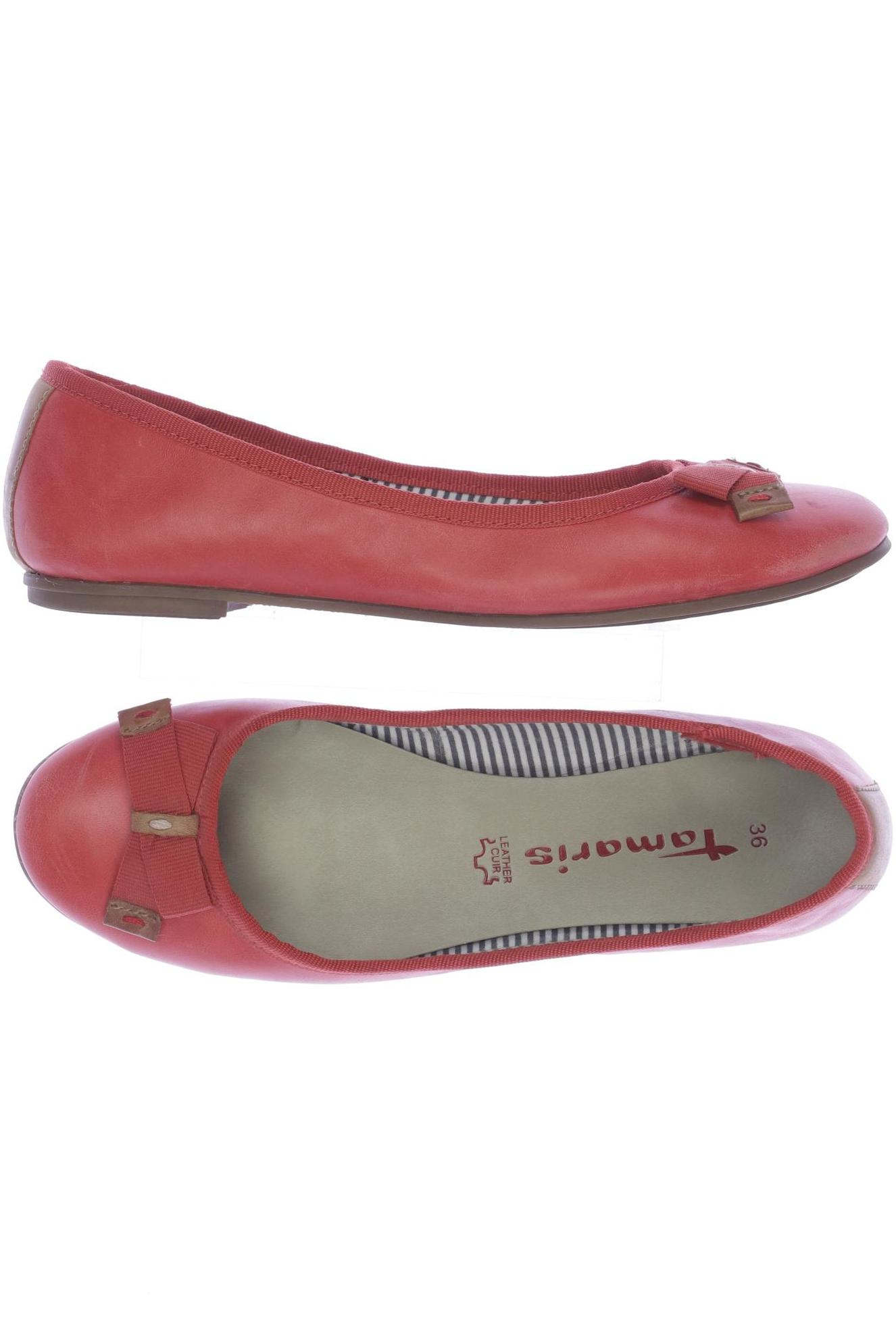 

Tamaris Damen Ballerinas, rot, Gr. 36