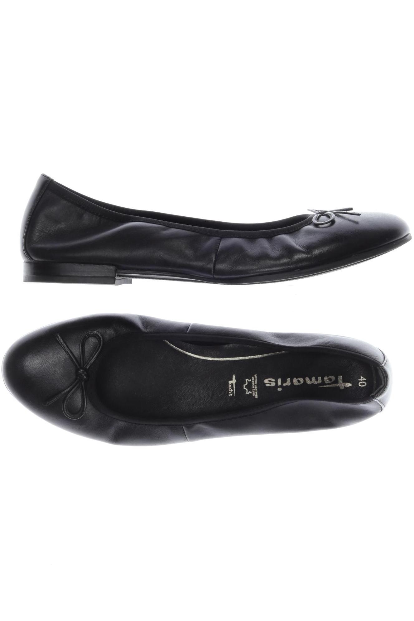 

Tamaris Damen Ballerinas, schwarz, Gr. 40