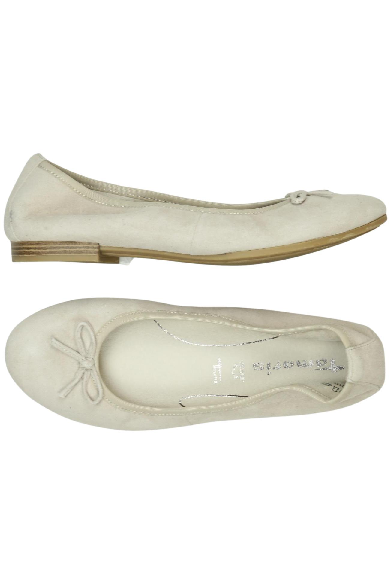 

Tamaris Damen Ballerinas, beige, Gr. 37