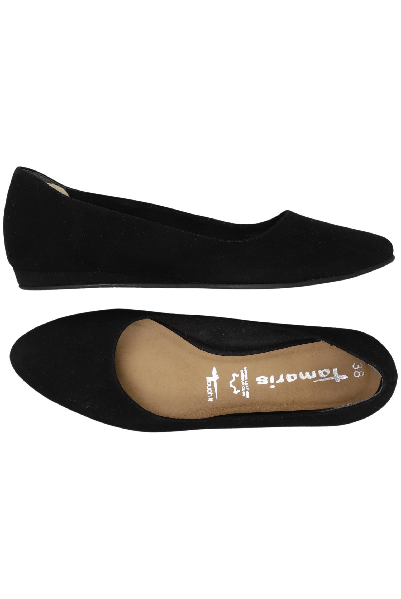 

Tamaris Damen Ballerinas, schwarz, Gr. 38