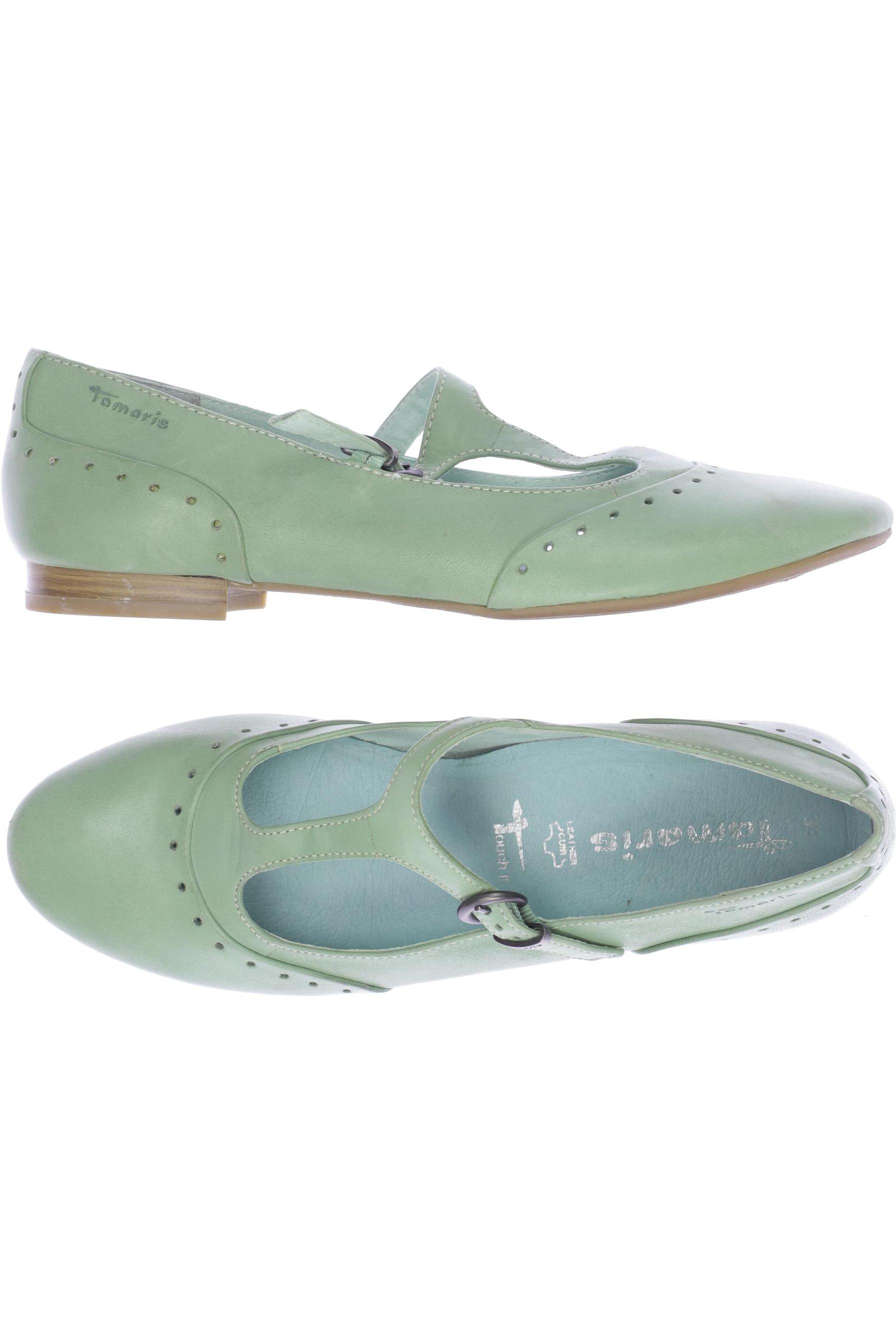 

Tamaris Damen Ballerinas, hellgrün, Gr. 39