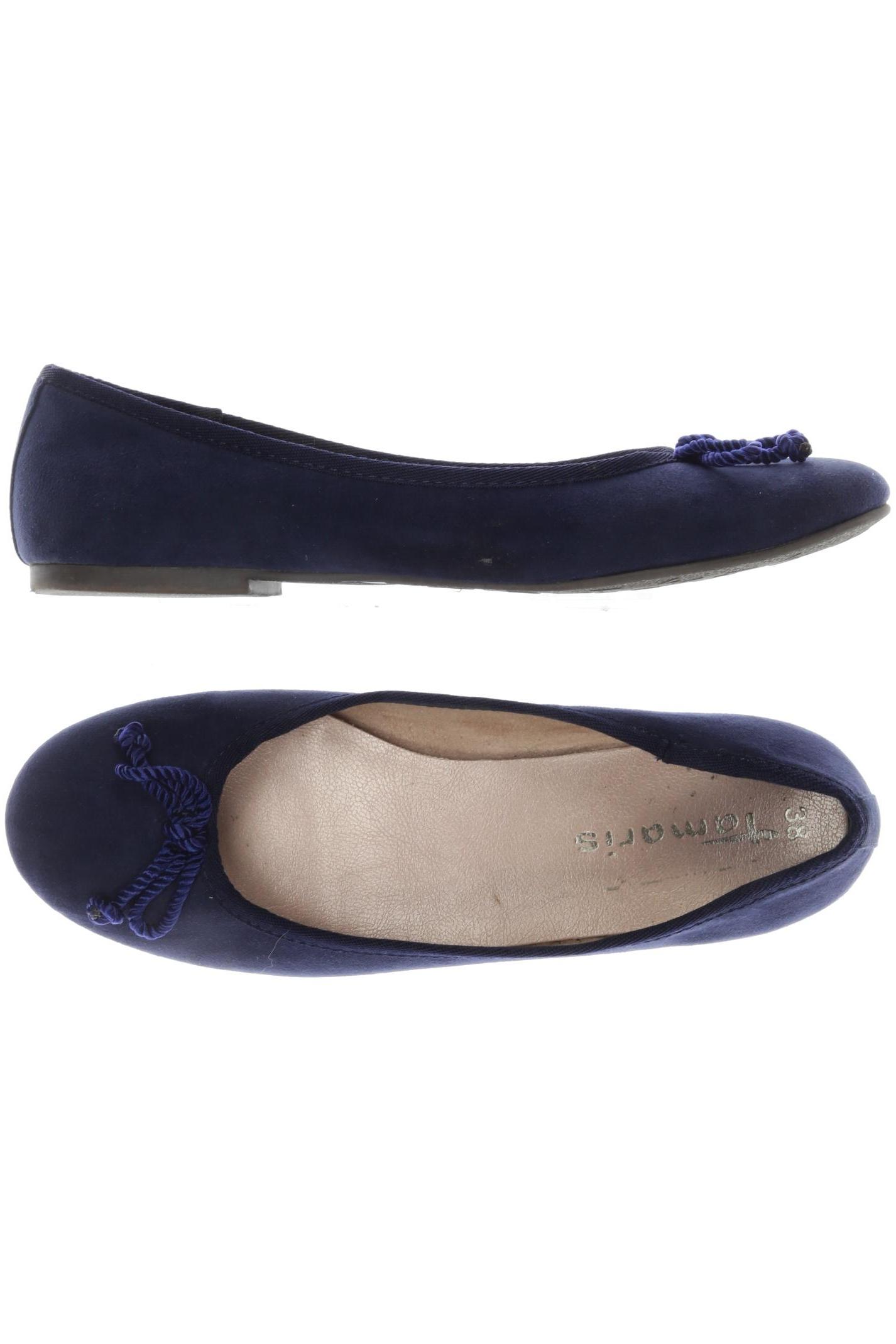 

Tamaris Damen Ballerinas, marineblau, Gr. 38