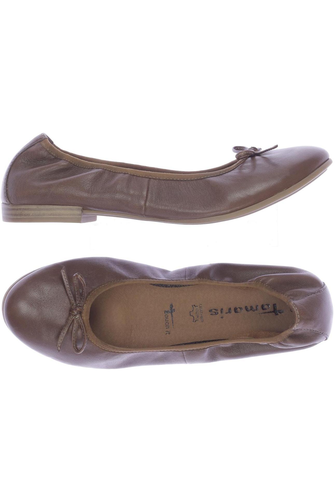 

Tamaris Damen Ballerinas, braun, Gr. 39