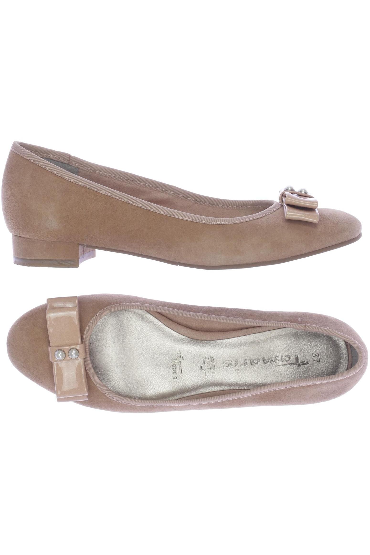 

Tamaris Damen Ballerinas, beige, Gr. 37