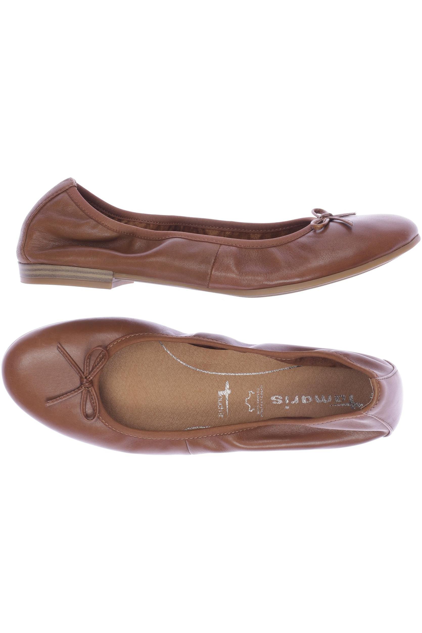 

Tamaris Damen Ballerinas, braun, Gr. 40