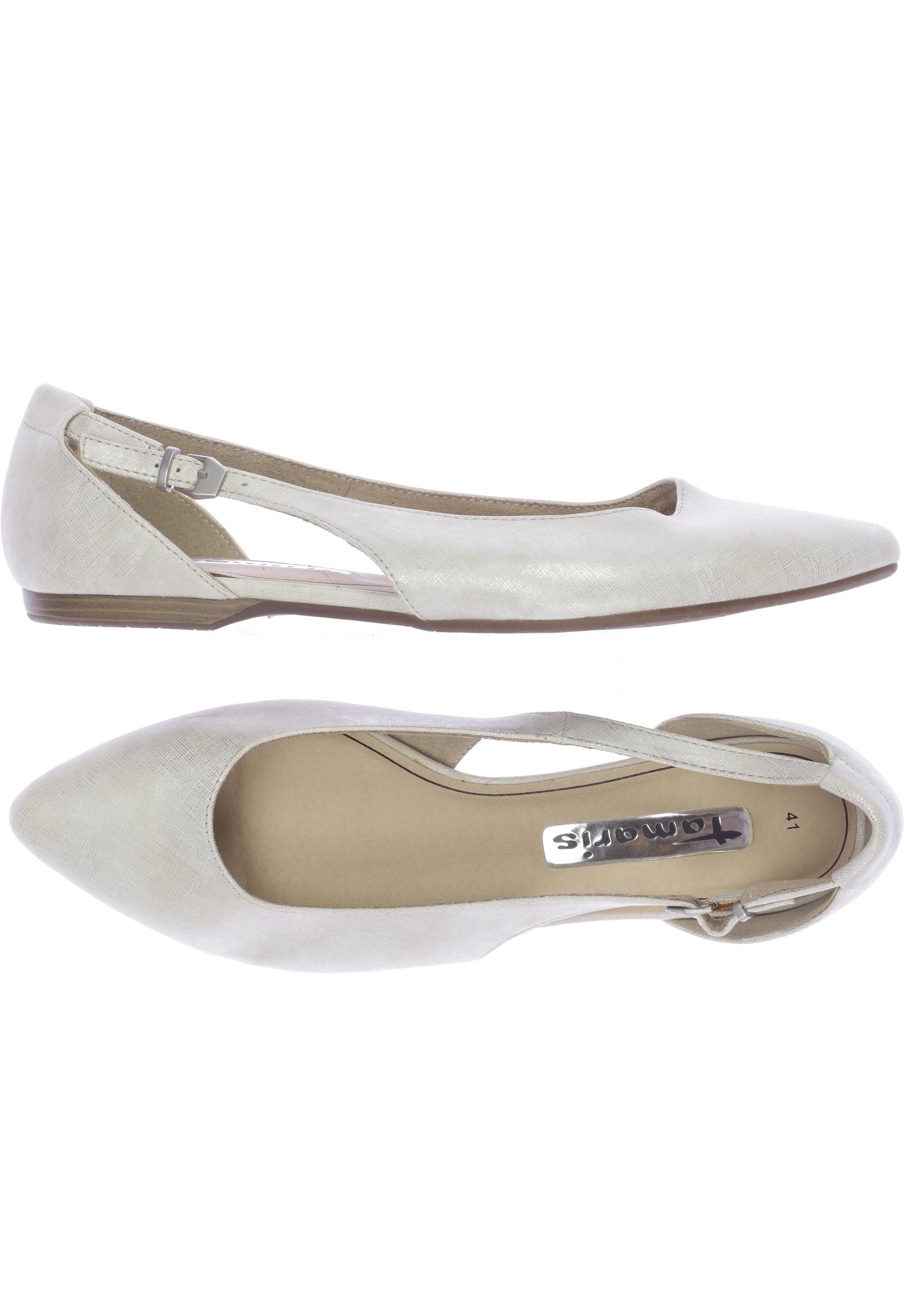 

Tamaris Damen Ballerinas, beige, Gr. 41