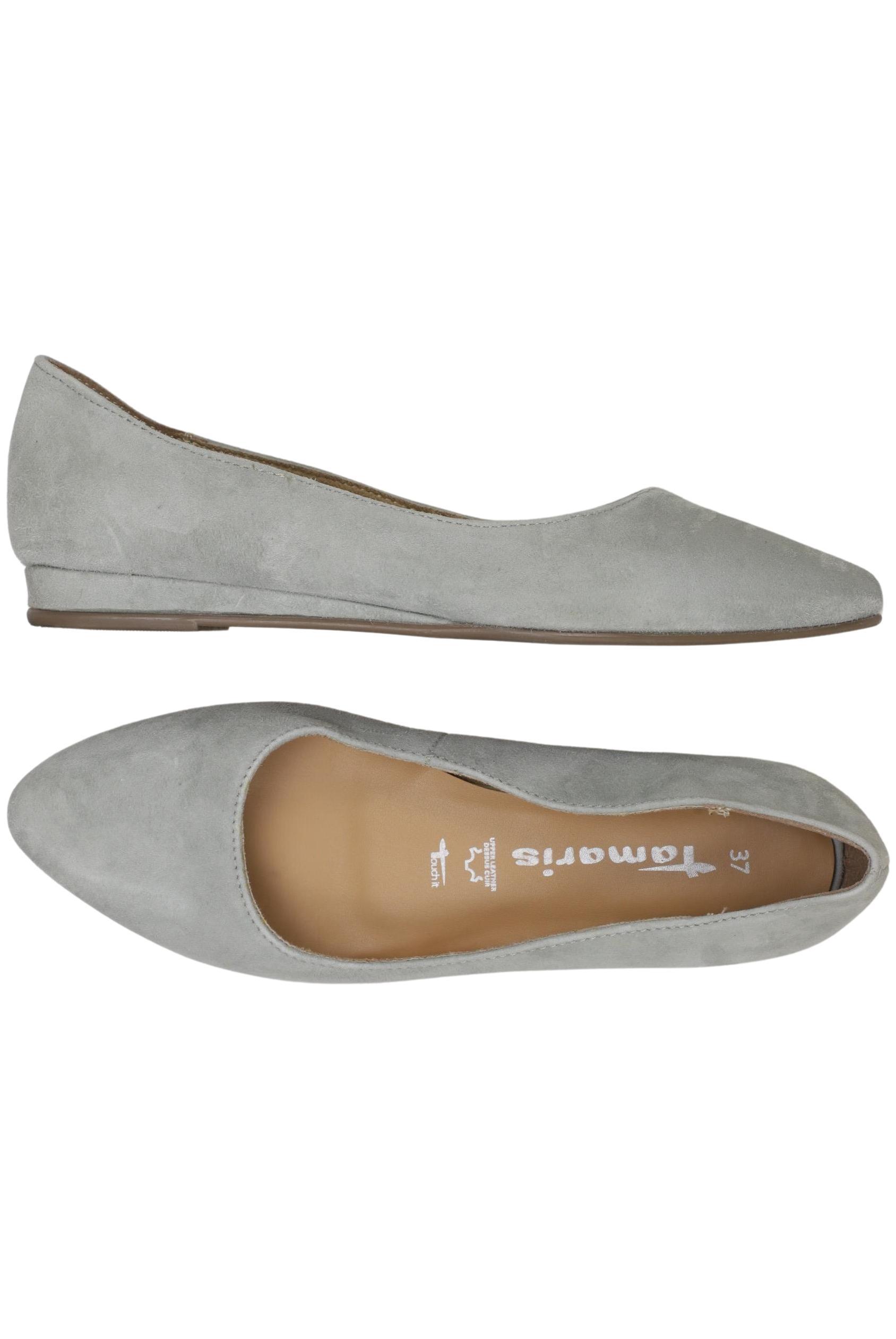 

Tamaris Damen Ballerinas, grau, Gr. 37