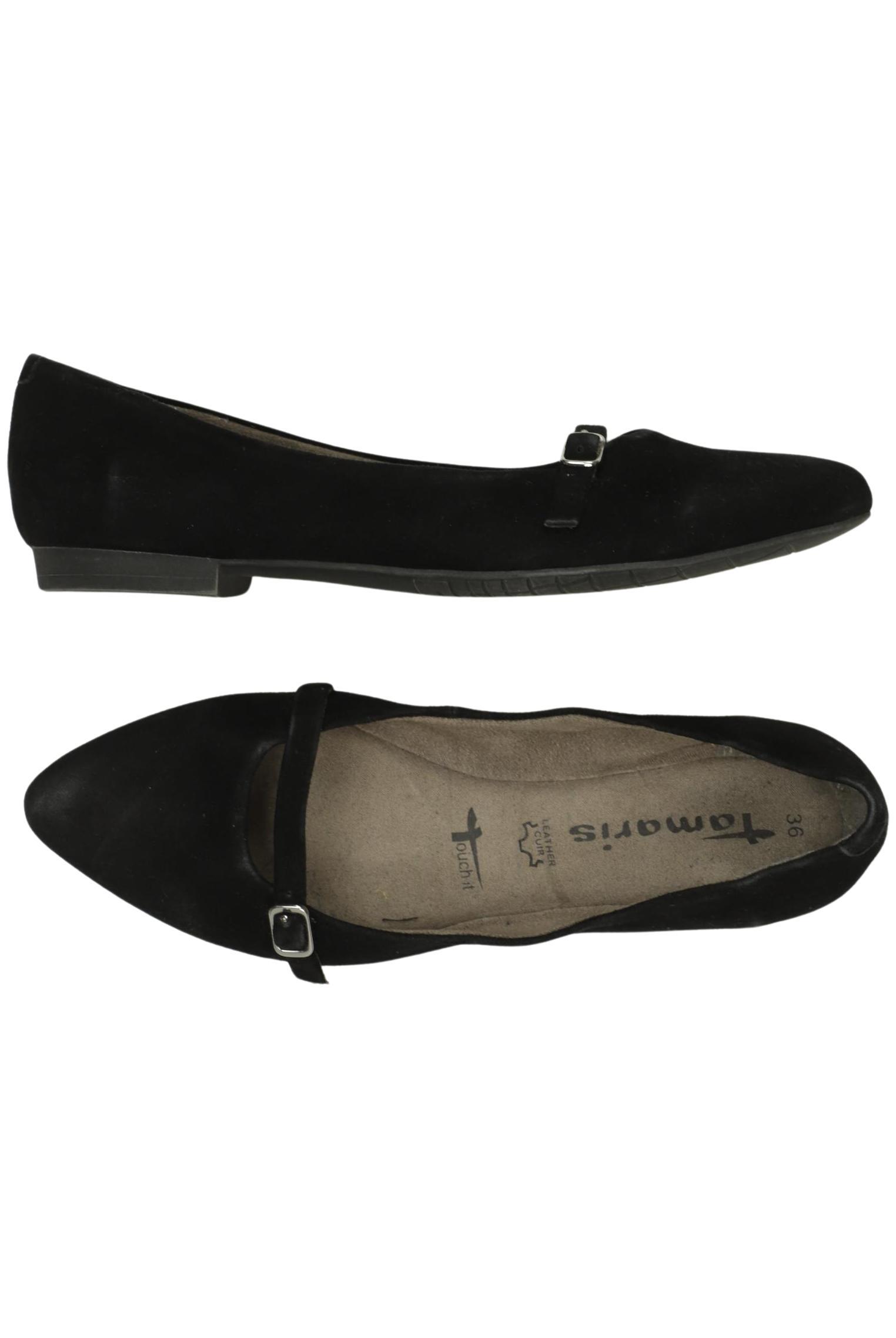 

Tamaris Damen Ballerinas, schwarz, Gr. 36