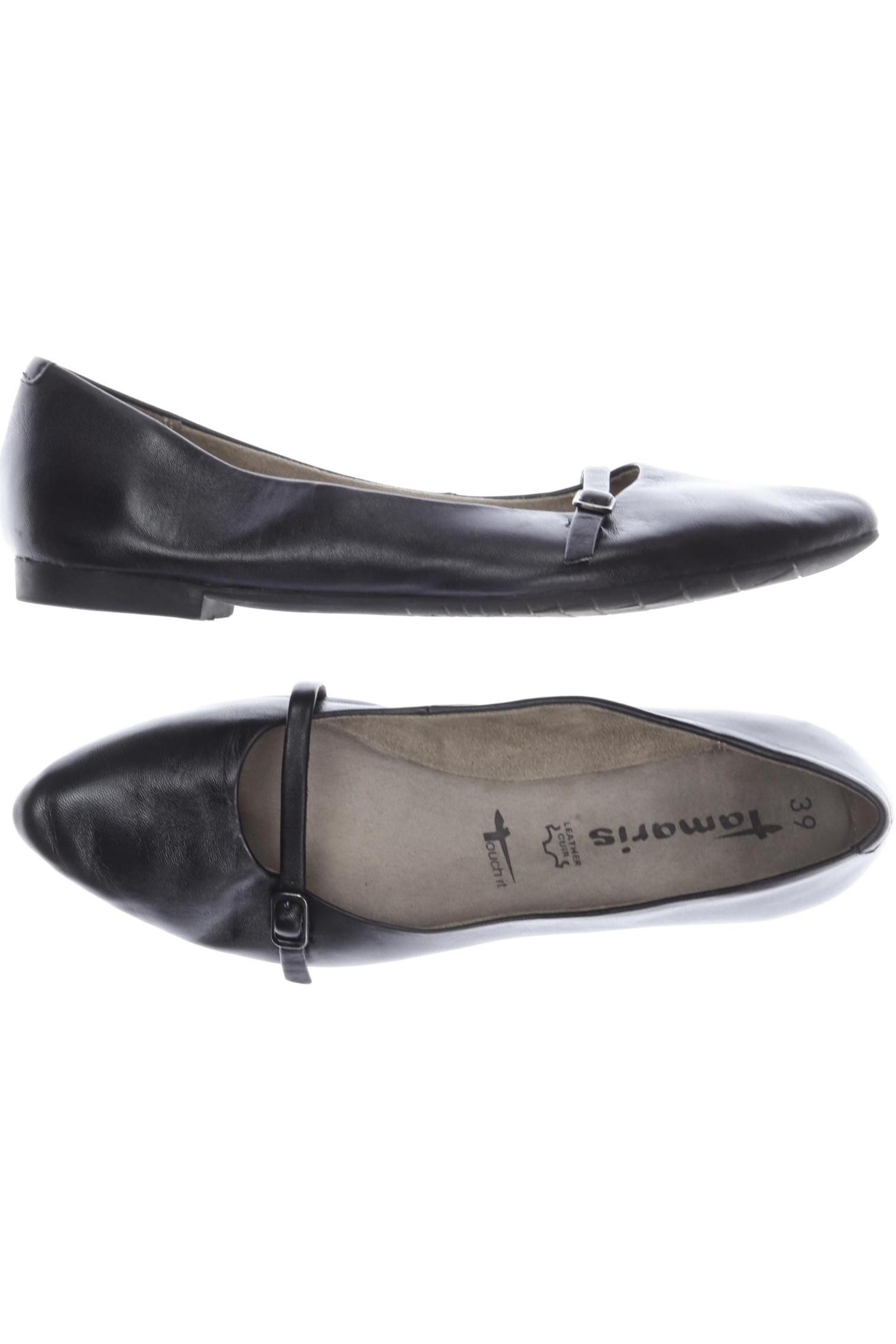 

Tamaris Damen Ballerinas, schwarz, Gr. 39