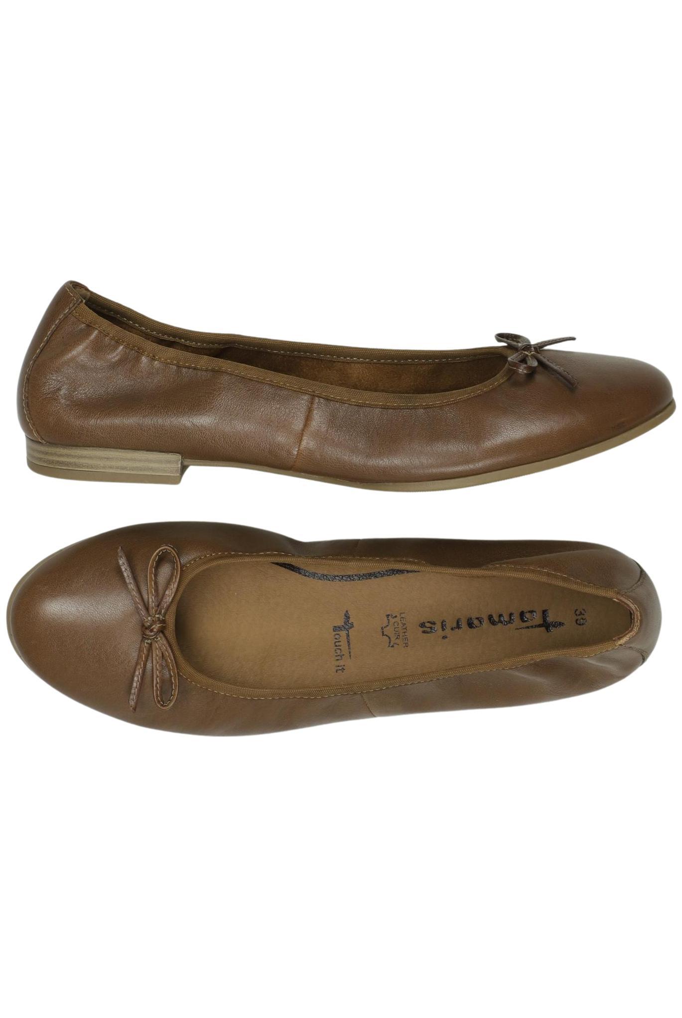 

Tamaris Damen Ballerinas, braun, Gr. 39