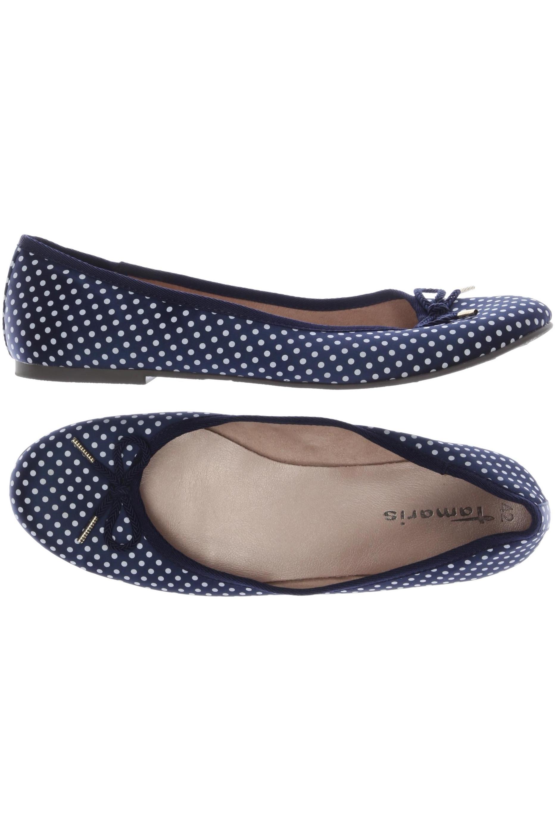 

Tamaris Damen Ballerinas, marineblau, Gr. 42