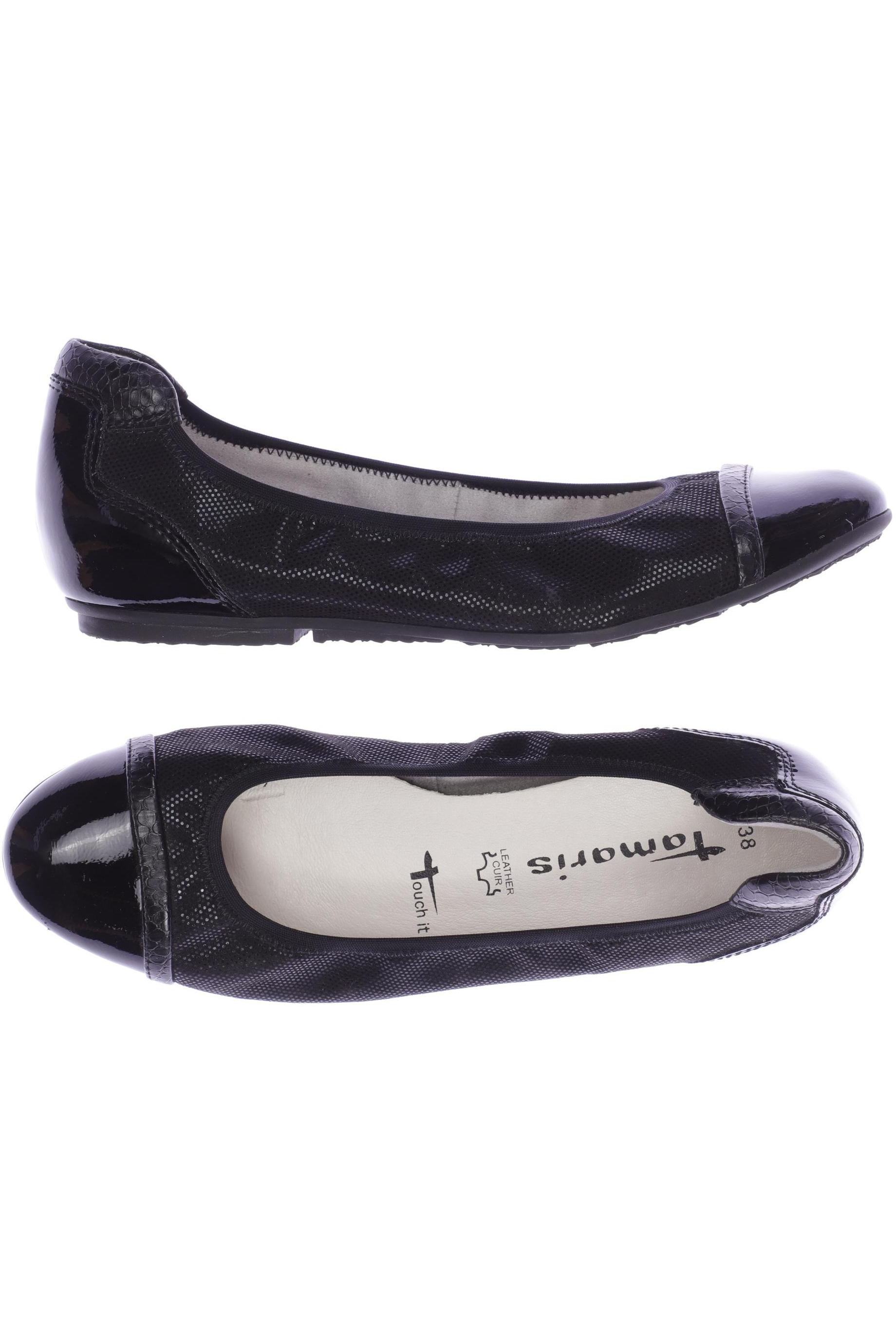 

Tamaris Damen Ballerinas, schwarz, Gr. 38
