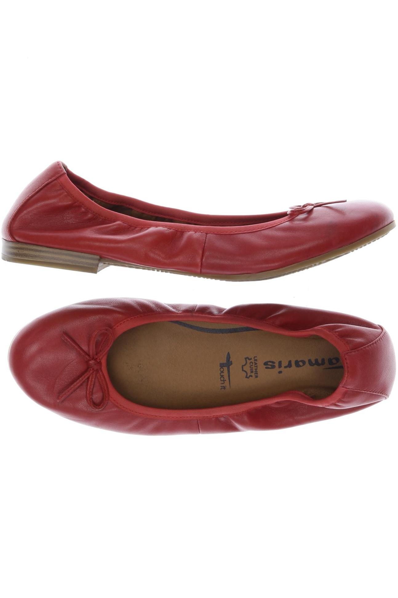 

Tamaris Damen Ballerinas, rot, Gr. 38