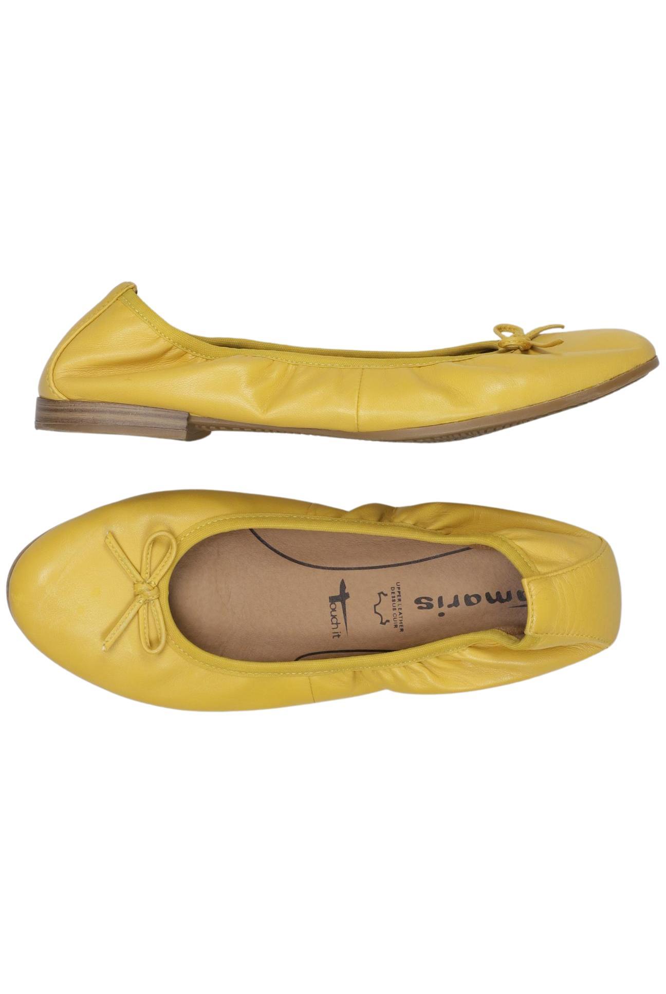 

Tamaris Damen Ballerinas, gelb, Gr. 38