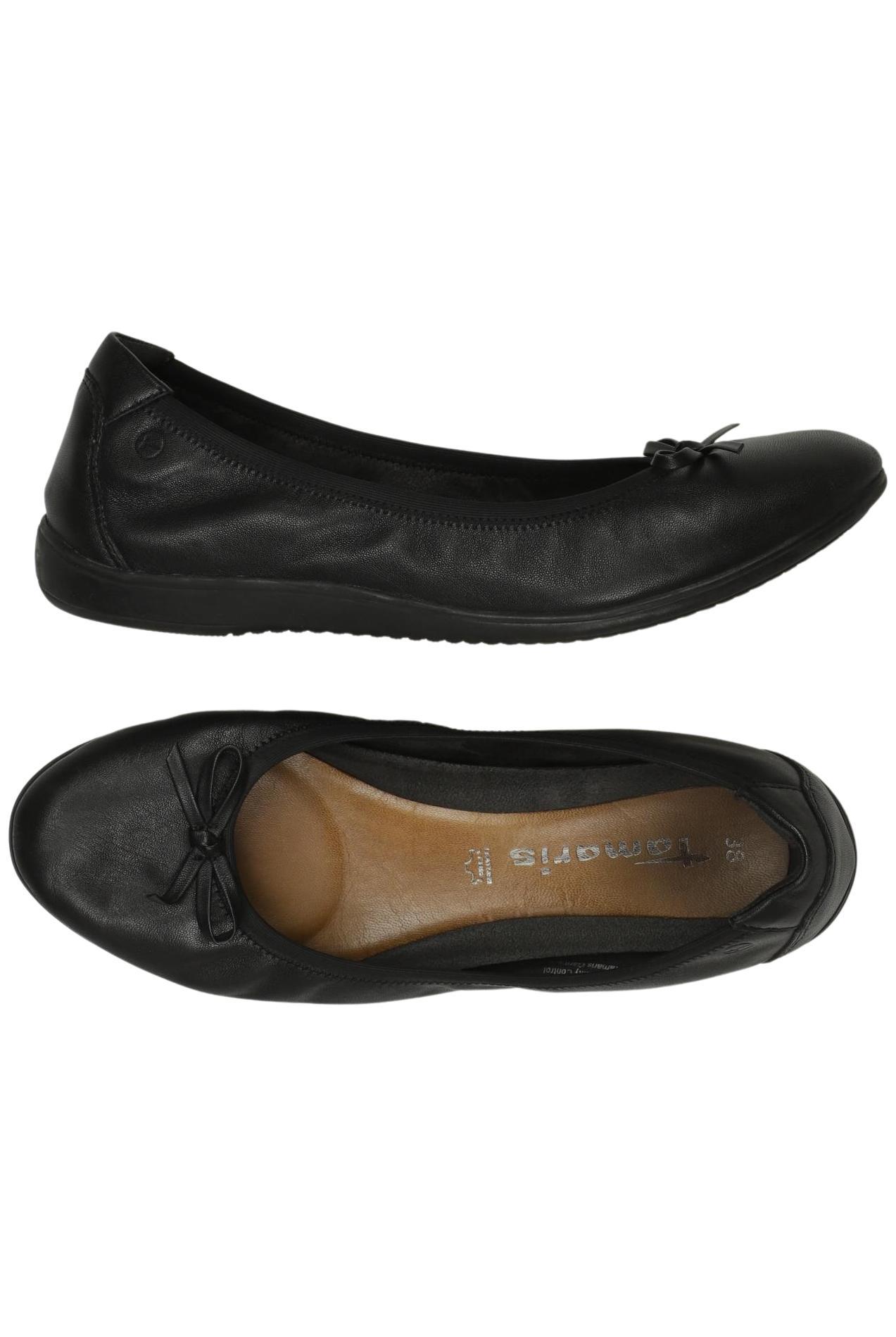 

Tamaris Damen Ballerinas, schwarz, Gr. 38