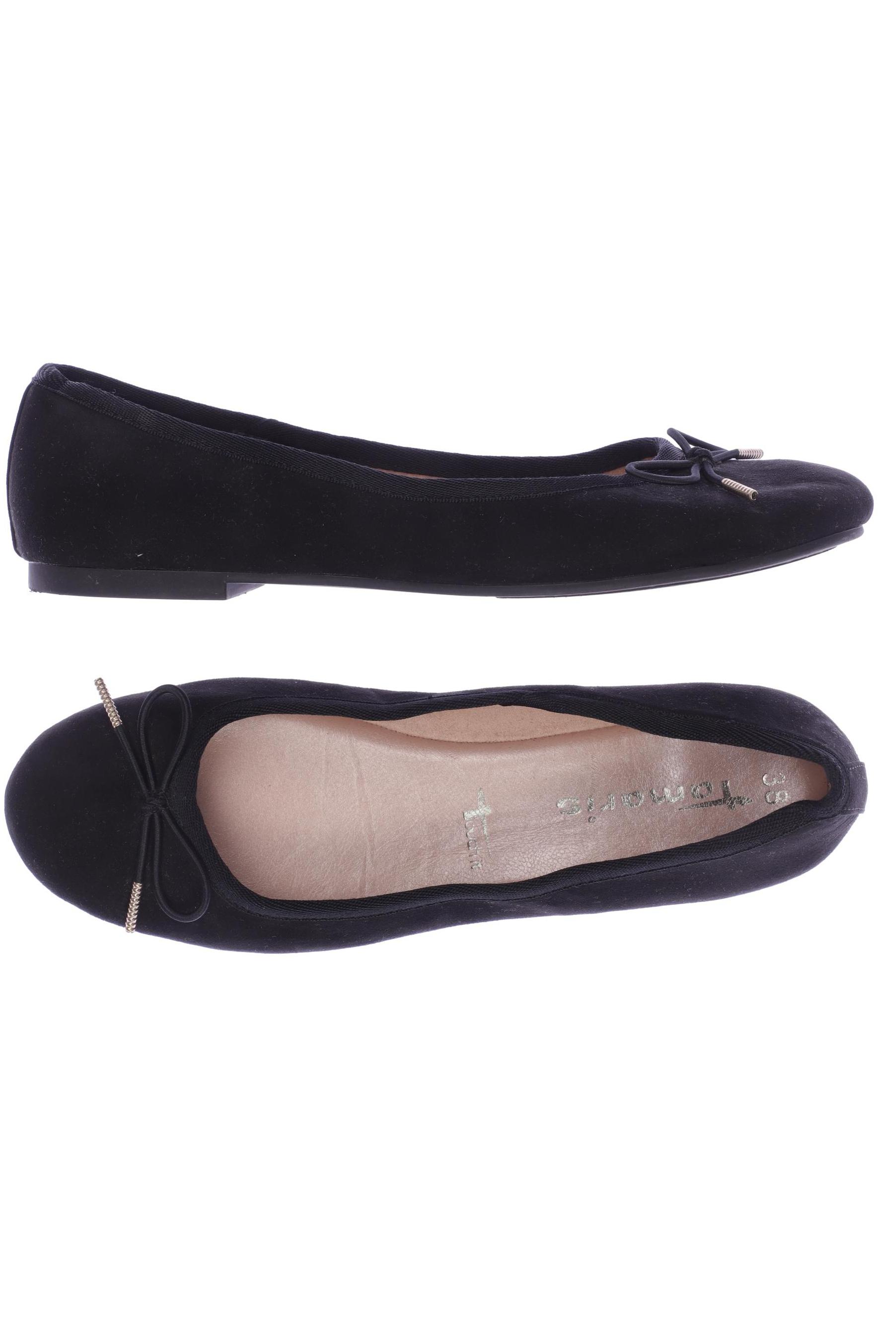 

Tamaris Damen Ballerinas, schwarz, Gr. 38
