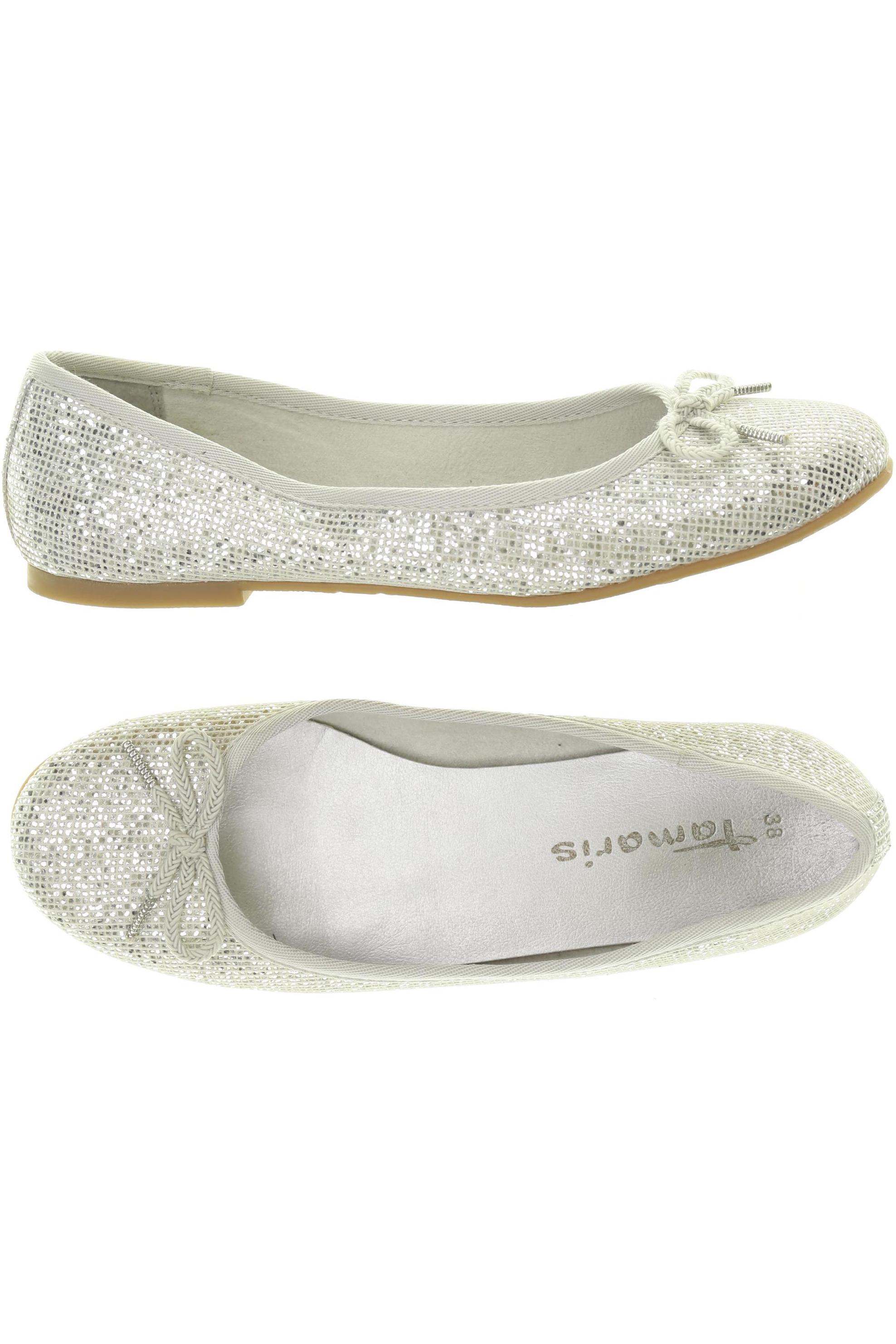 

Tamaris Damen Ballerinas, grau, Gr. 38