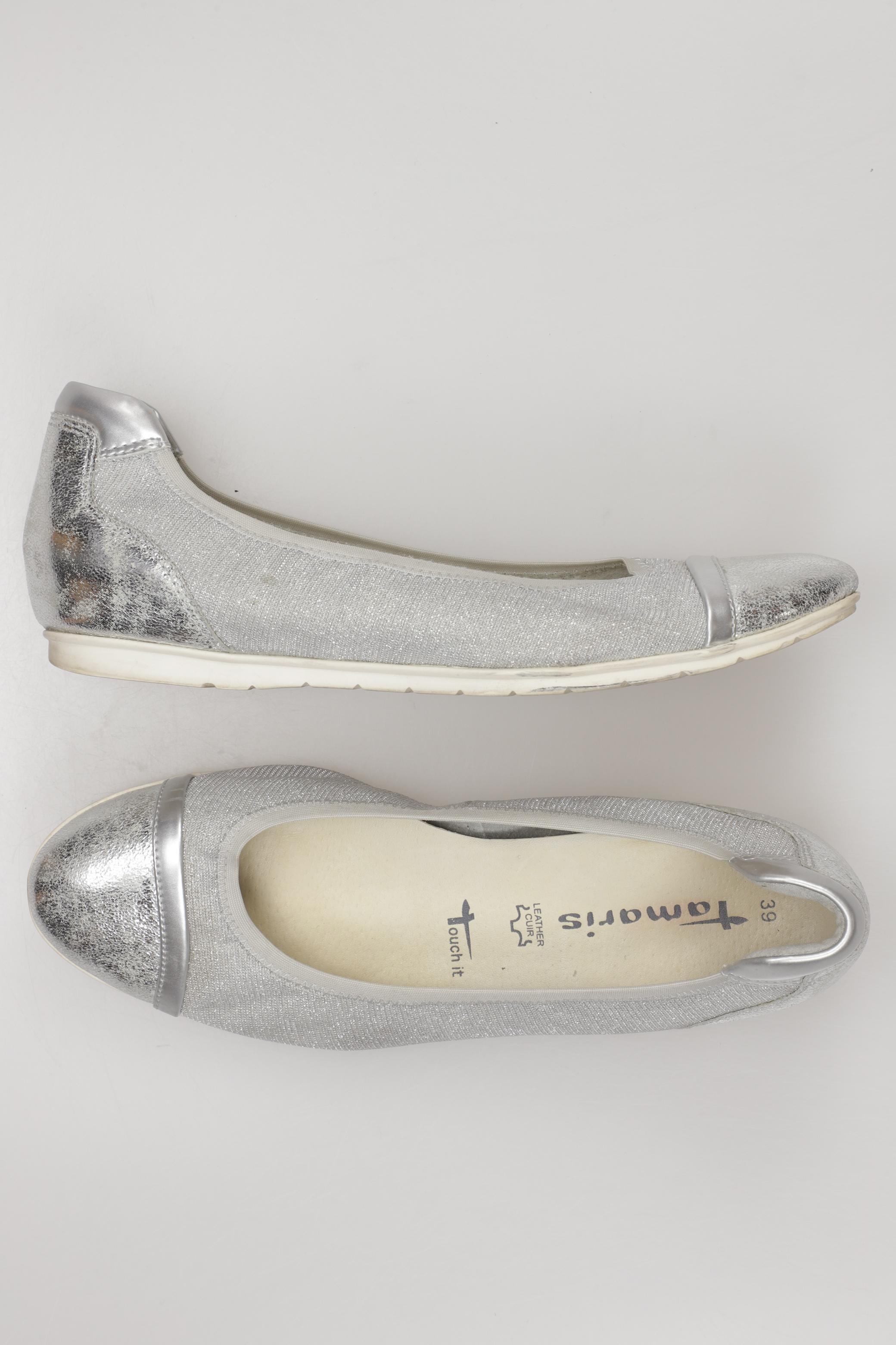 

Tamaris Damen Ballerinas, grau, Gr. 39