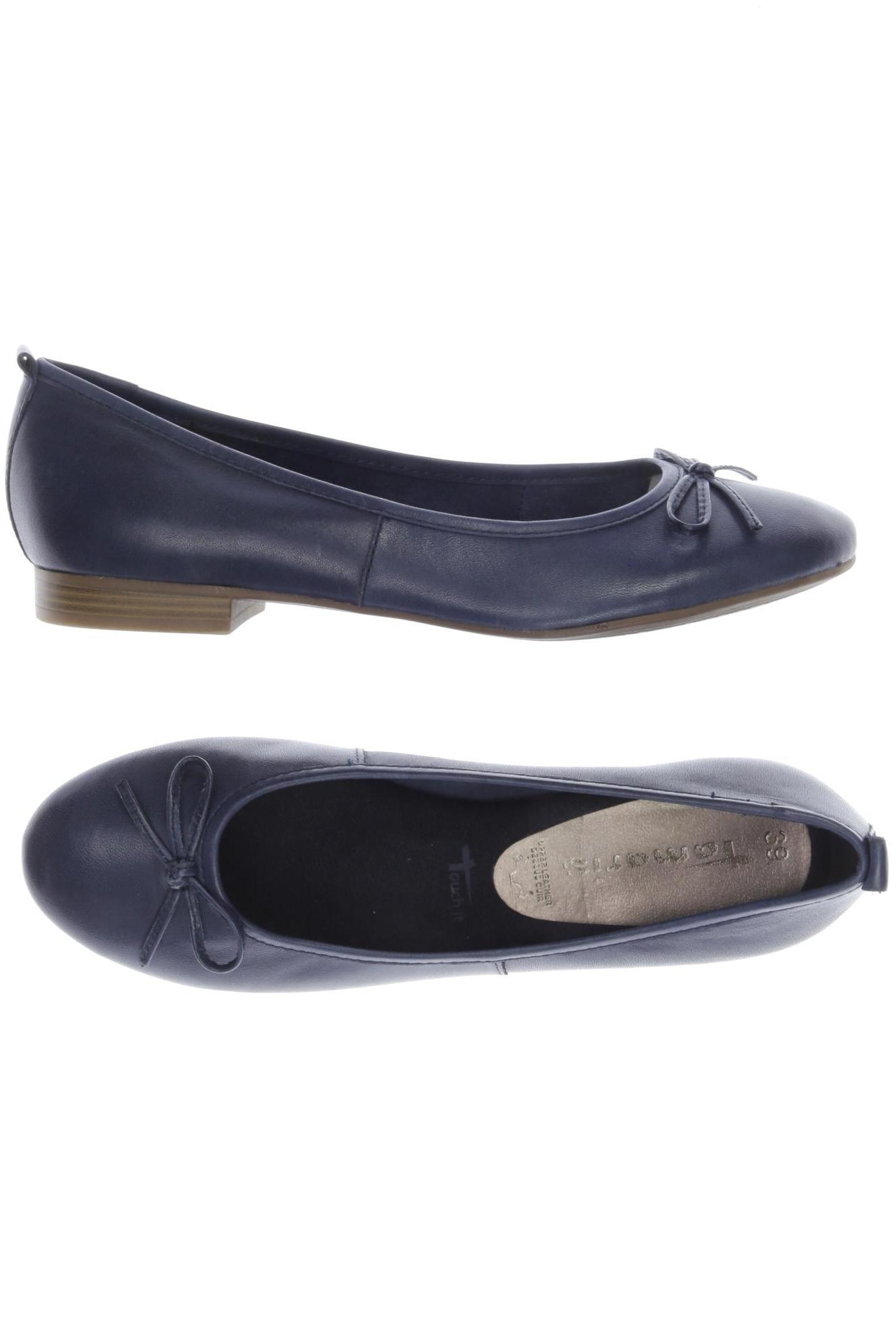 

Tamaris Damen Ballerinas, marineblau, Gr. 39