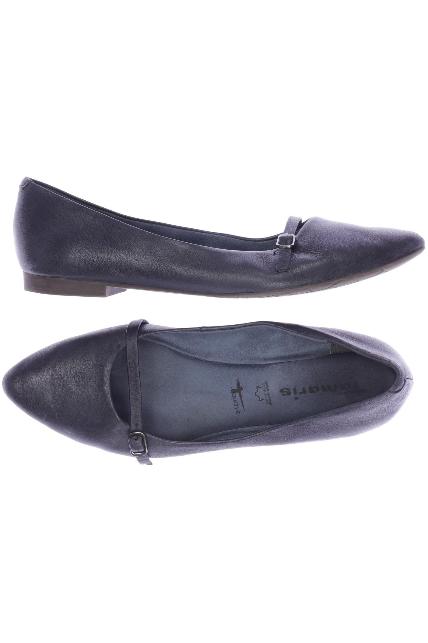 

Tamaris Damen Ballerinas, marineblau, Gr. 40