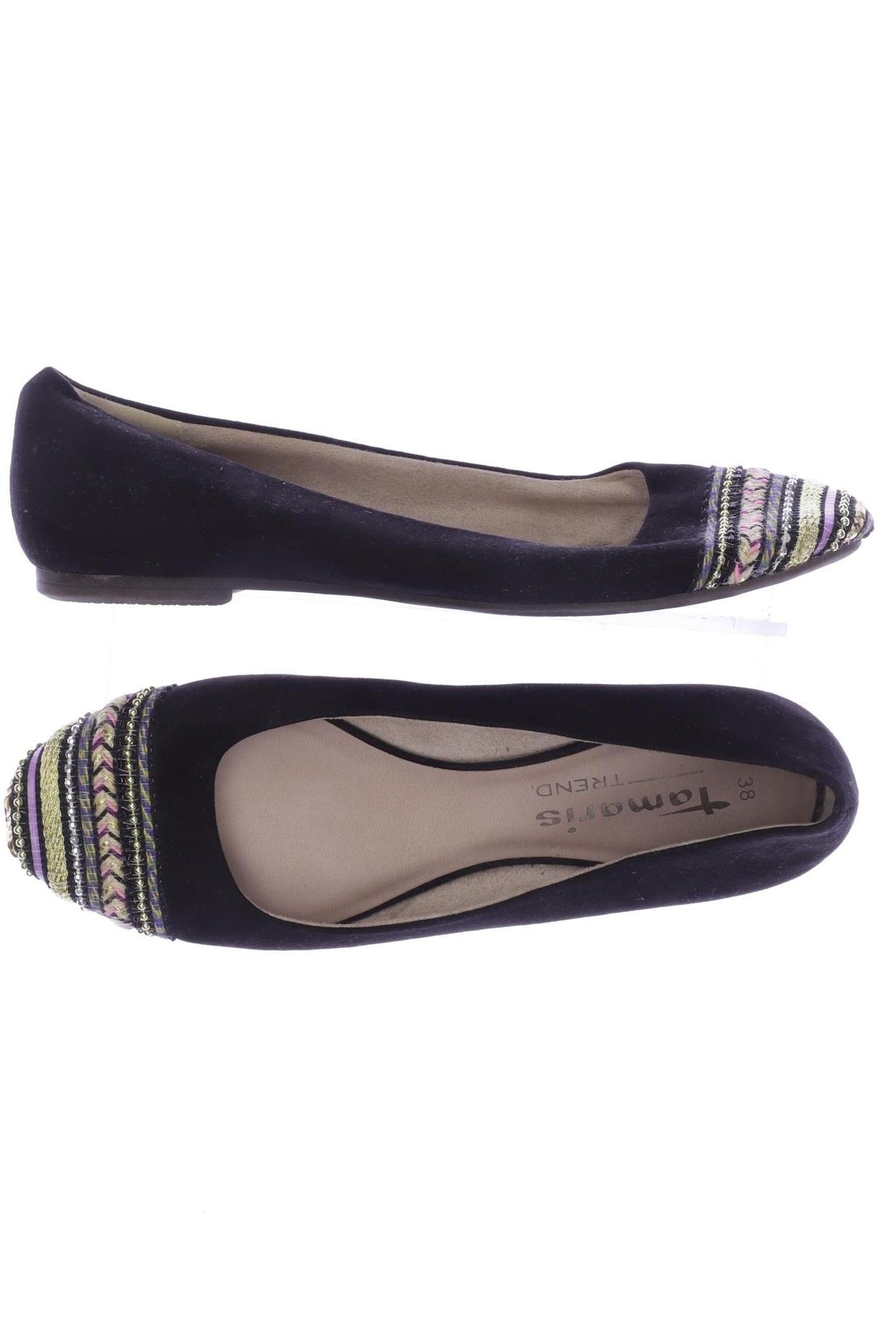 

Tamaris Damen Ballerinas, schwarz, Gr. 38