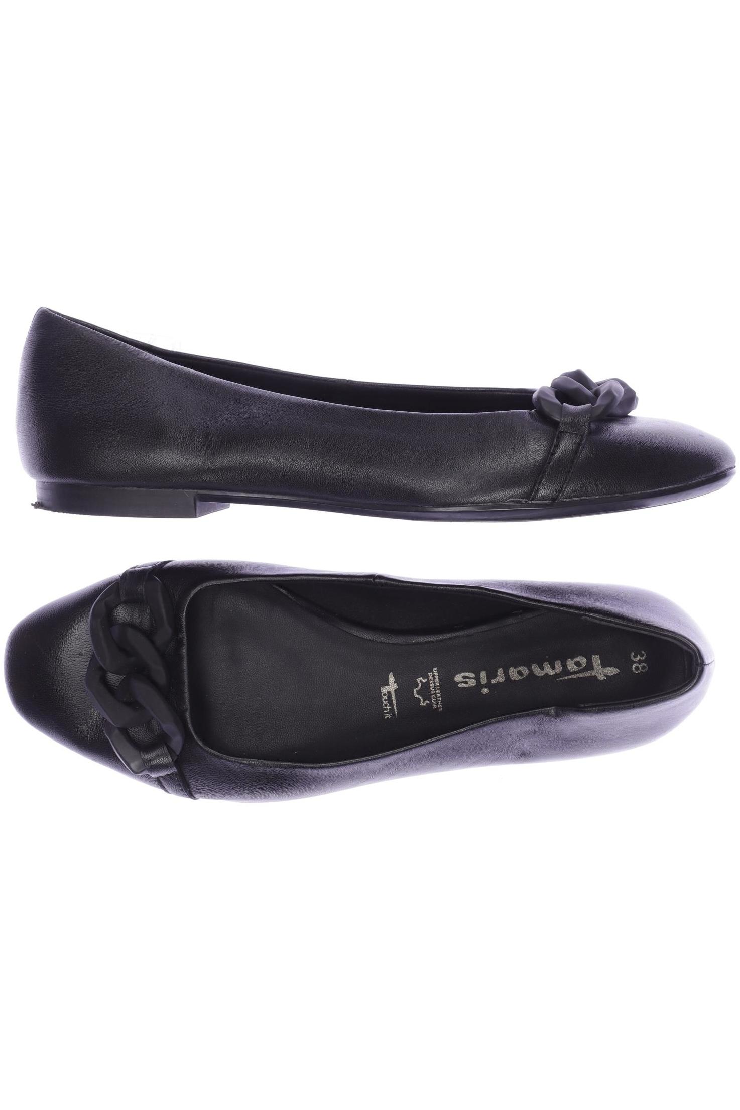 

Tamaris Damen Ballerinas, schwarz, Gr. 38