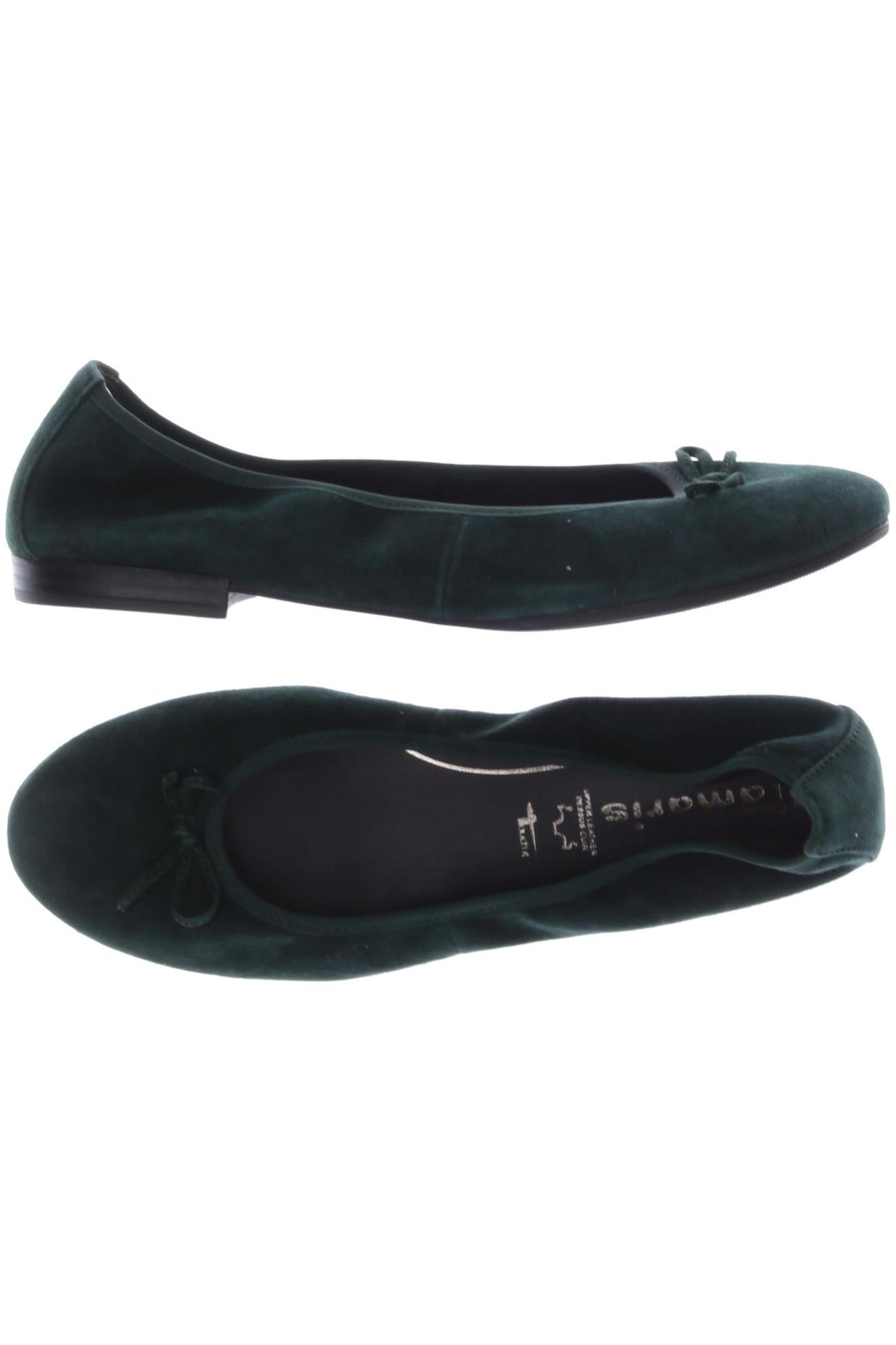 

Tamaris Damen Ballerinas, grün, Gr. 40