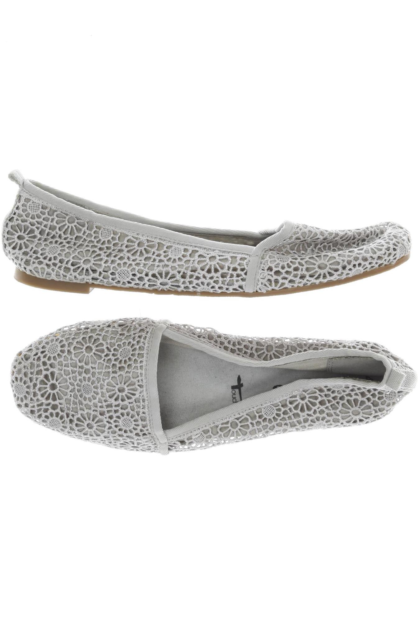 

Tamaris Damen Ballerinas, grau, Gr. 40