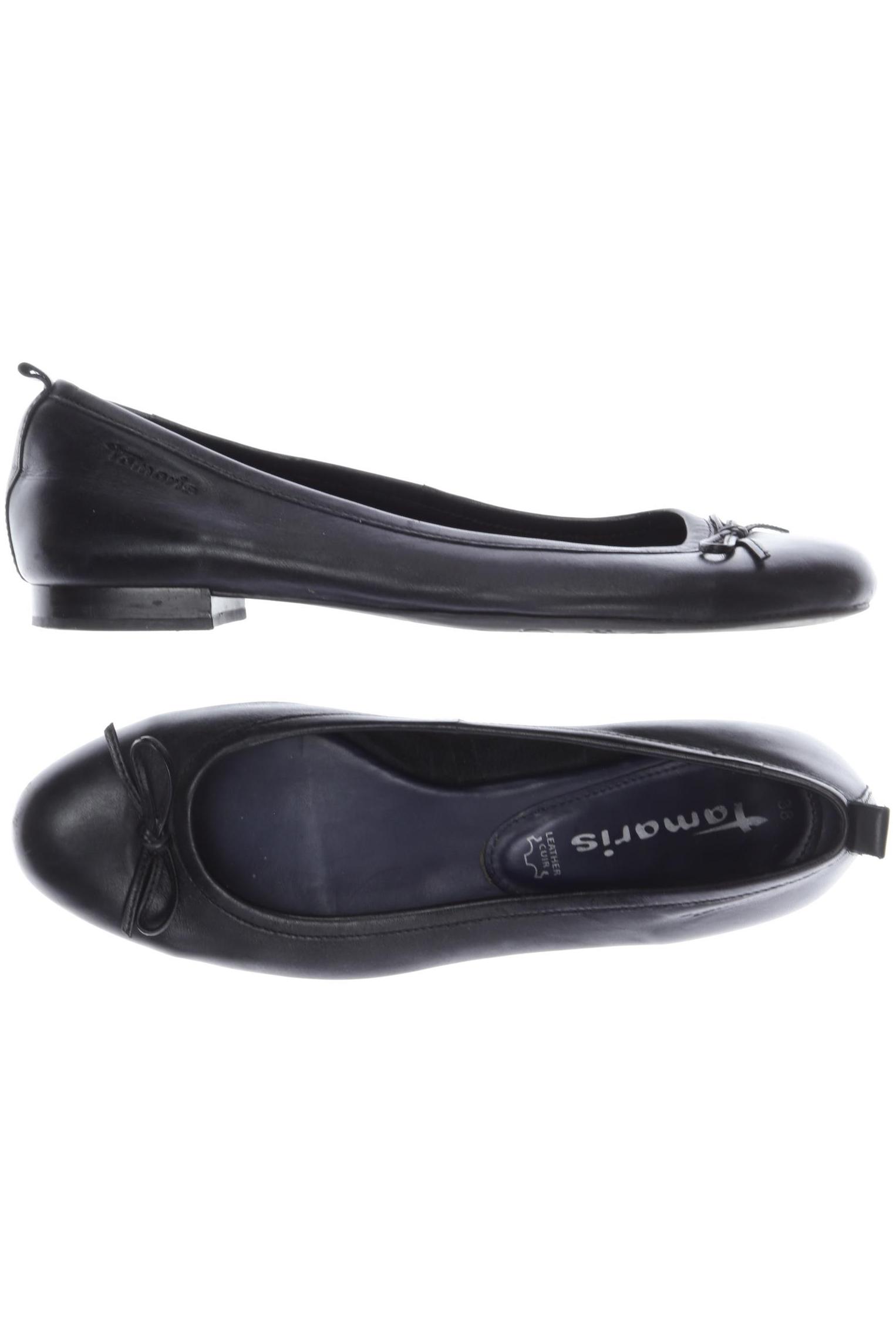

Tamaris Damen Ballerinas, schwarz, Gr. 38