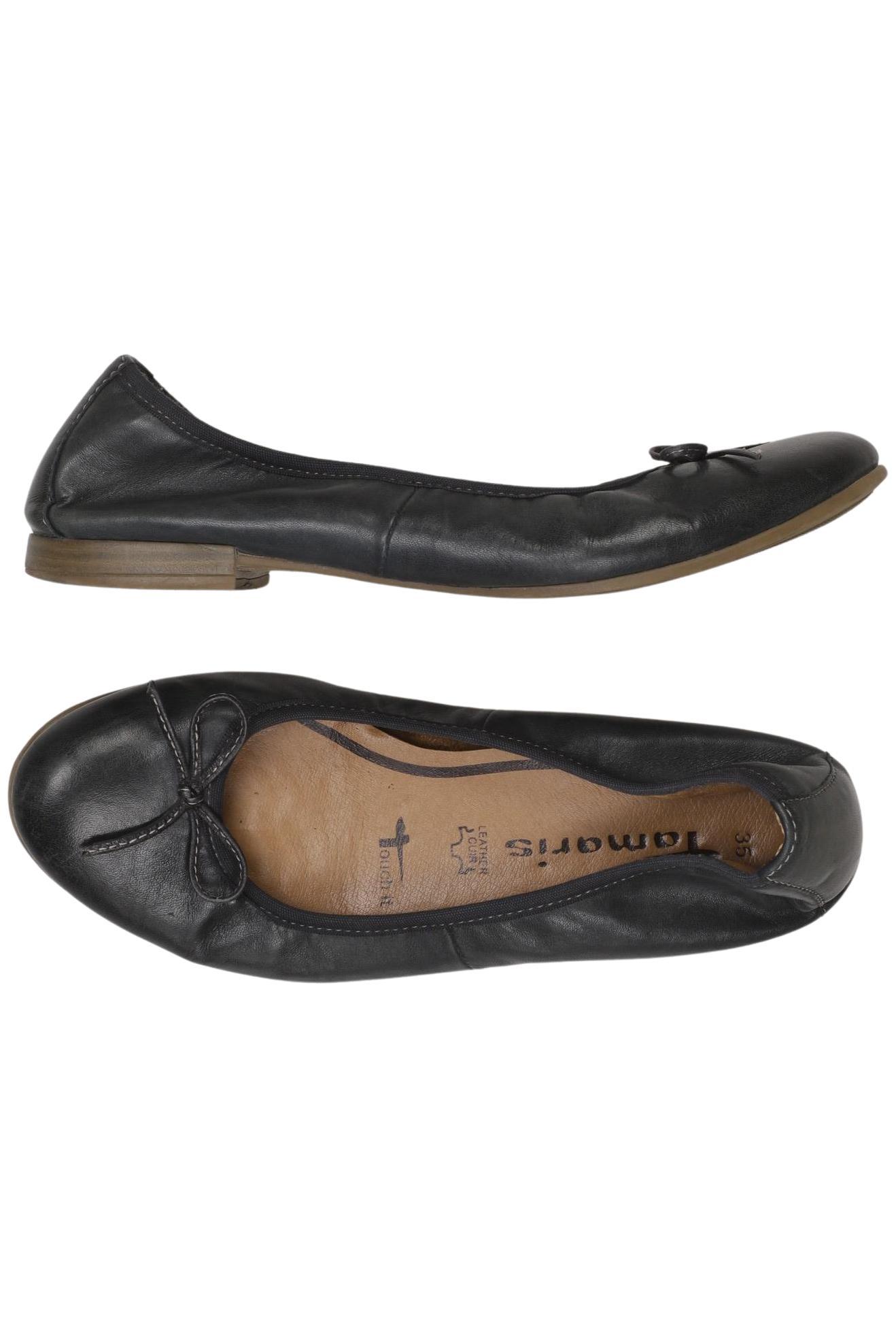 

Tamaris Damen Ballerinas, schwarz, Gr. 35