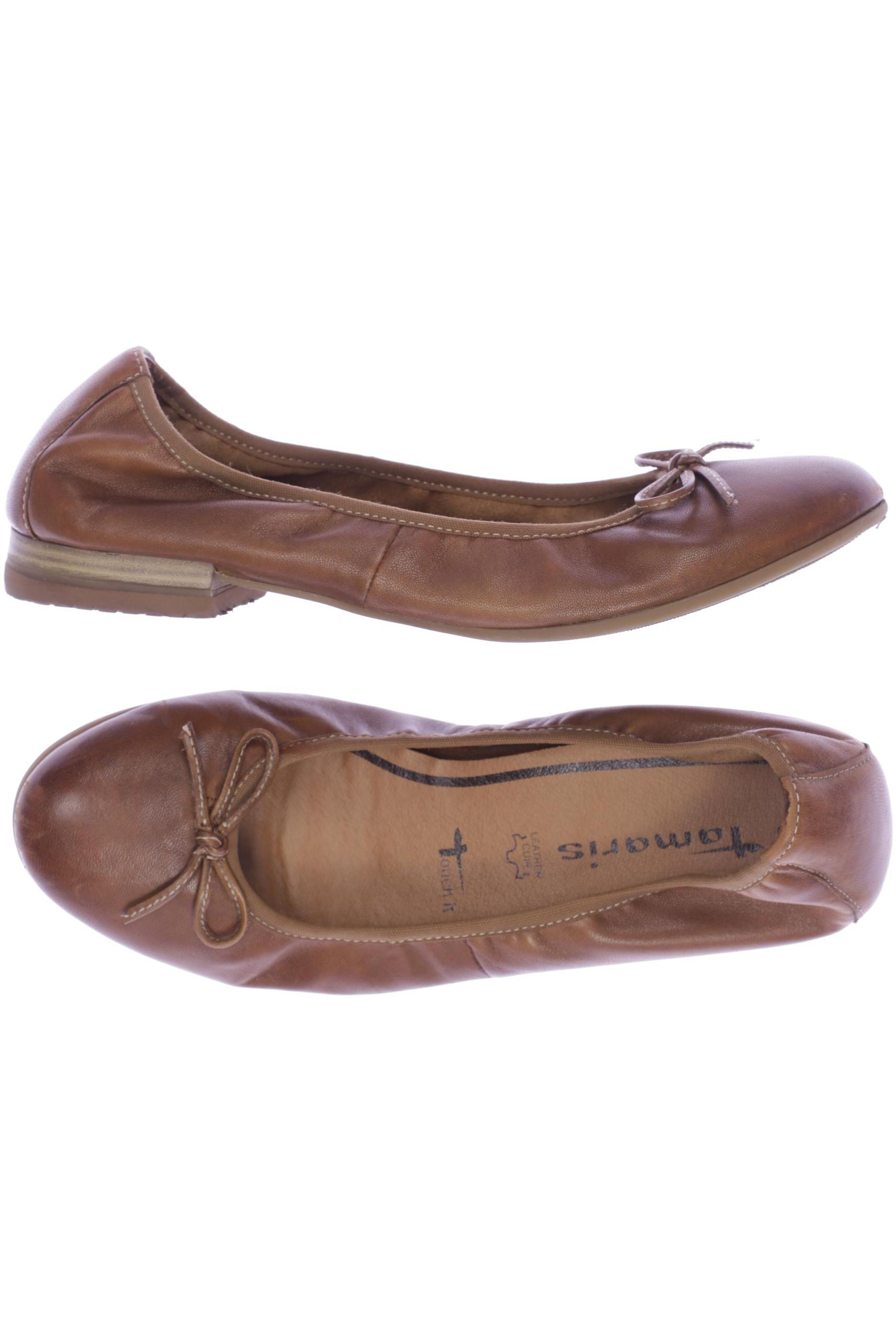 

Tamaris Damen Ballerinas, braun, Gr. 38